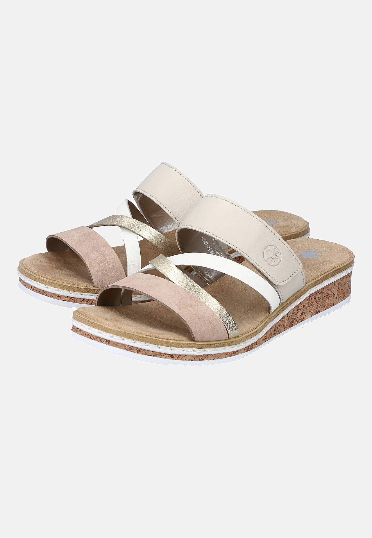 Sandal med dekorative remme