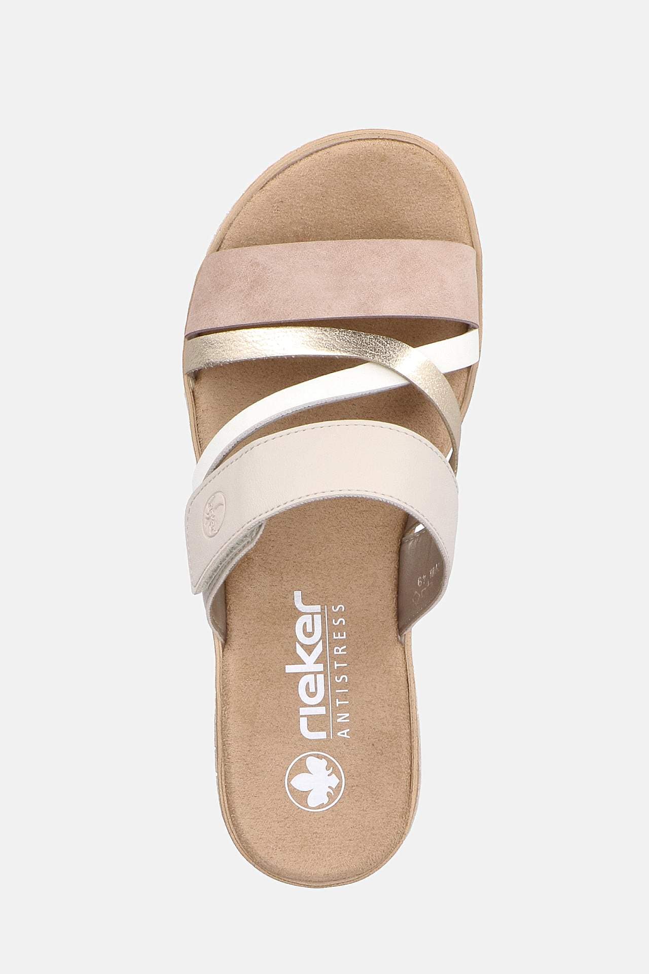 Sandal med dekorative remme