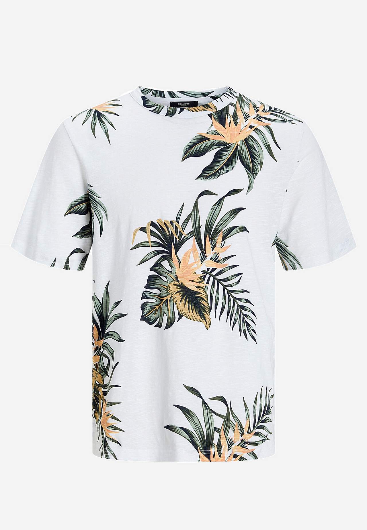 Bladmønstret t-shirt La Palma