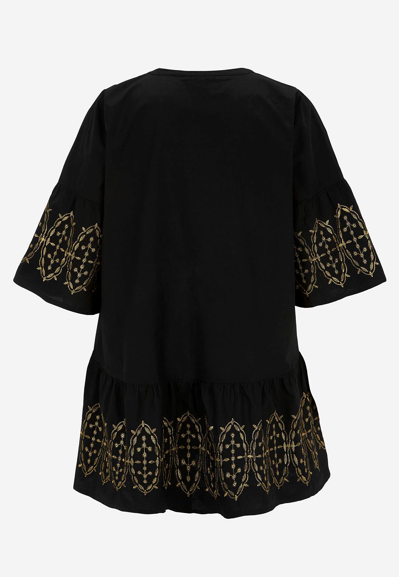 Tunika med broderidetalje Hallie