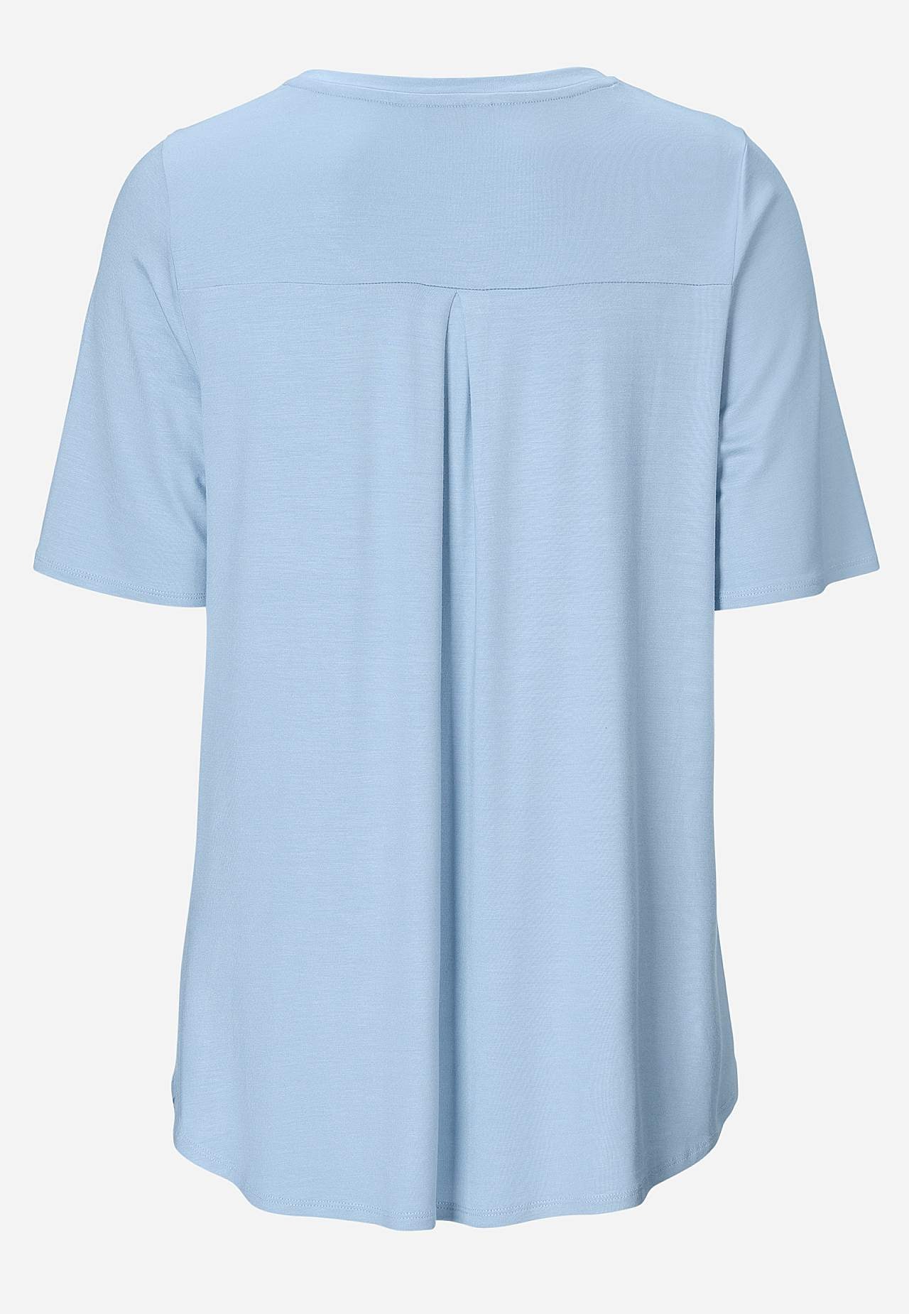 Jerseytop med korte ærmer