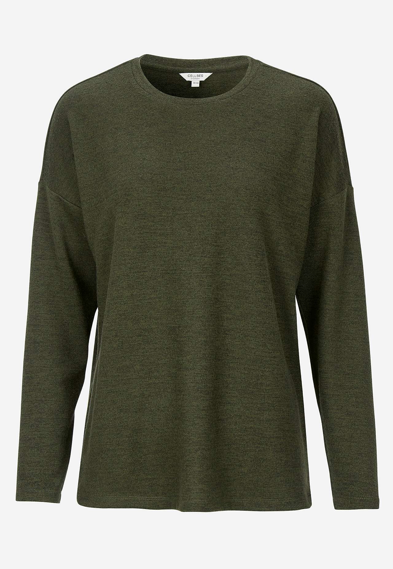 Superblød, langærmet jerseytop