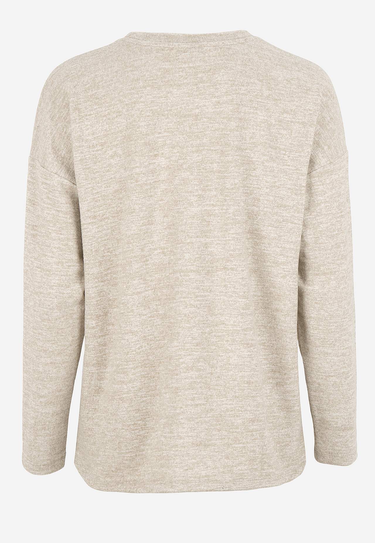 Superblød, langærmet jerseytop