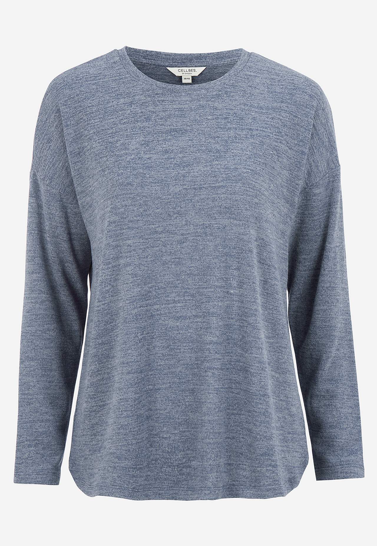 Superblød, langærmet jerseytop