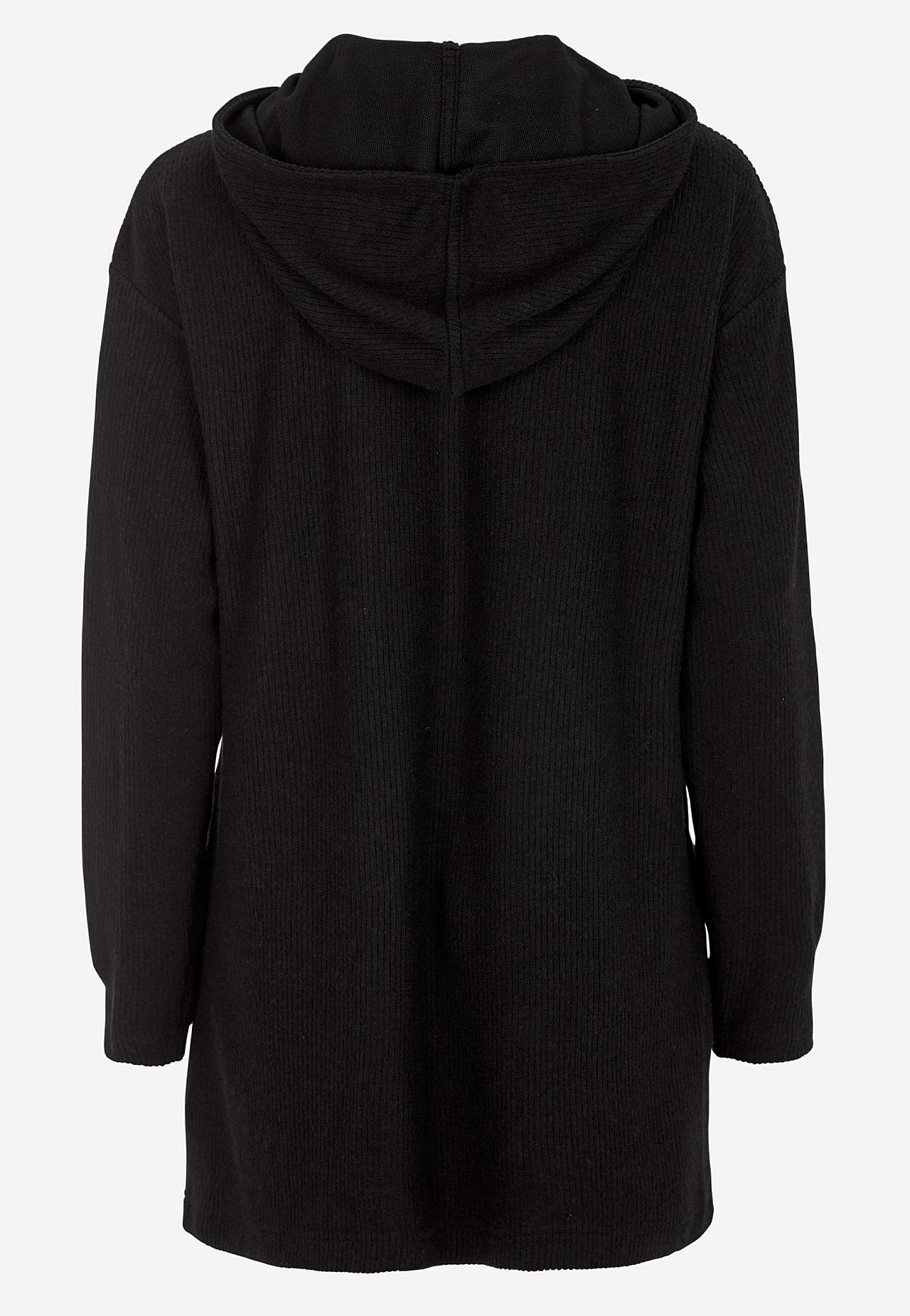 Superblød lang cardigan med lommer