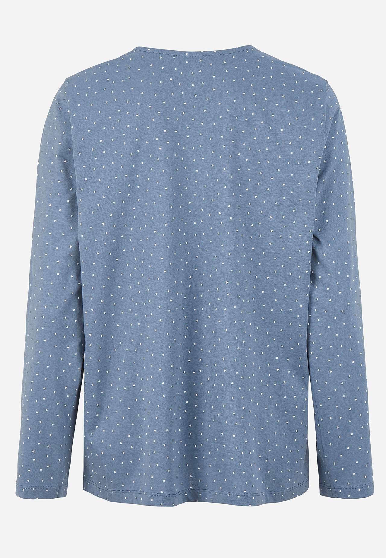 To-delt pyjamas med prikker