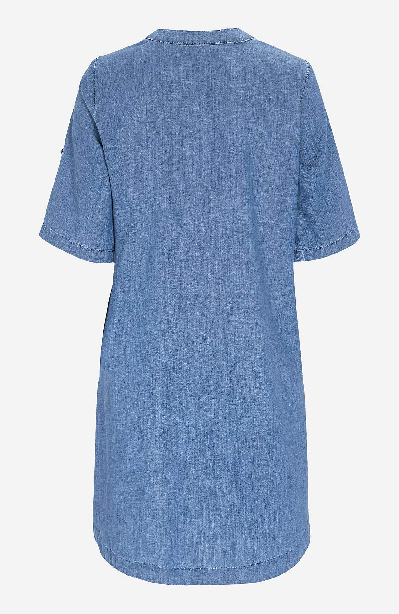Cowboykjole i blødvasket denim