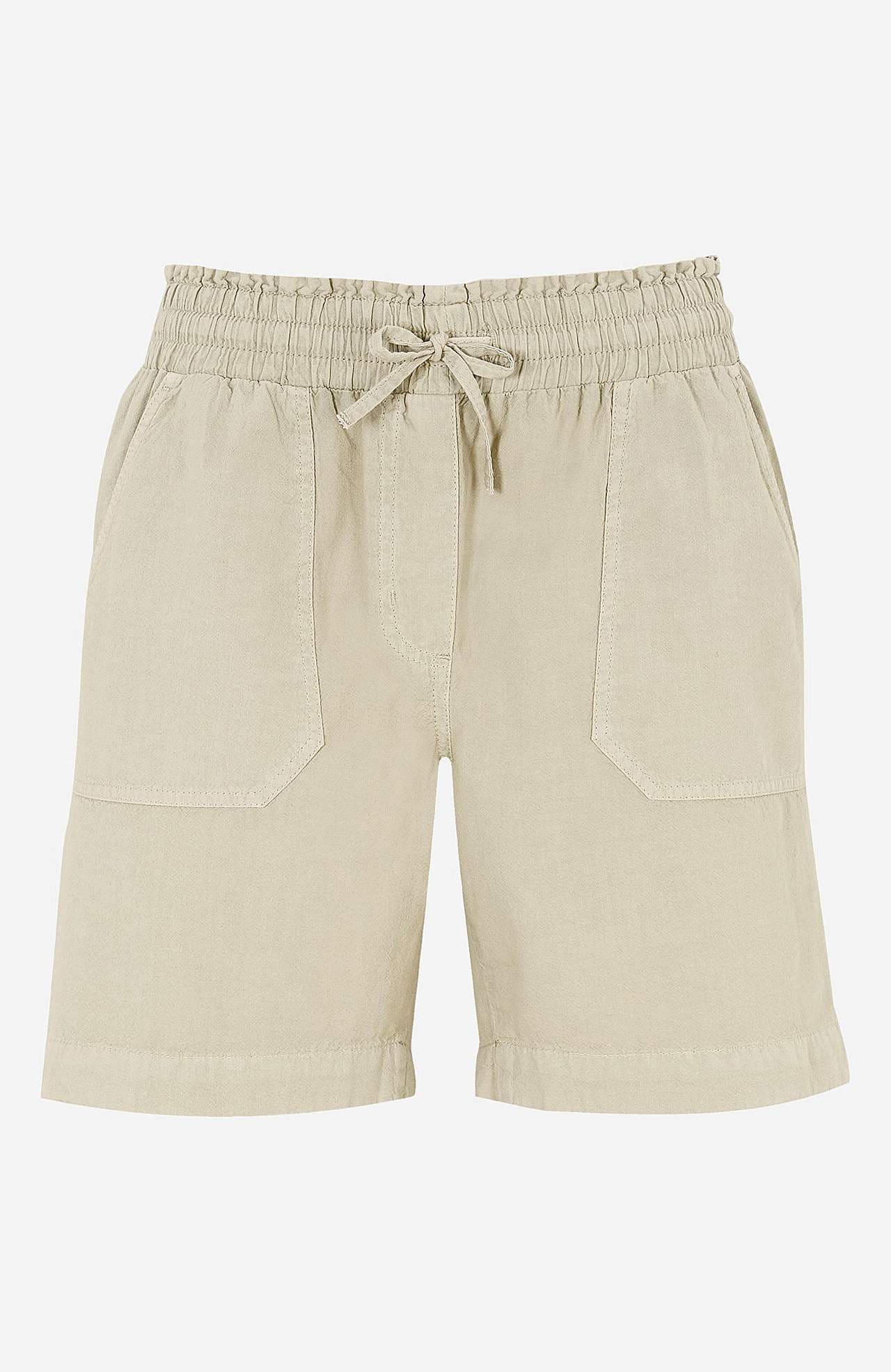 Shorts i vasket bomuld Jade