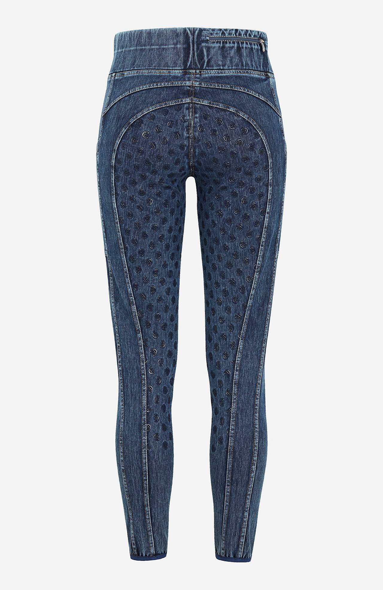 Ridetights helforstærkede