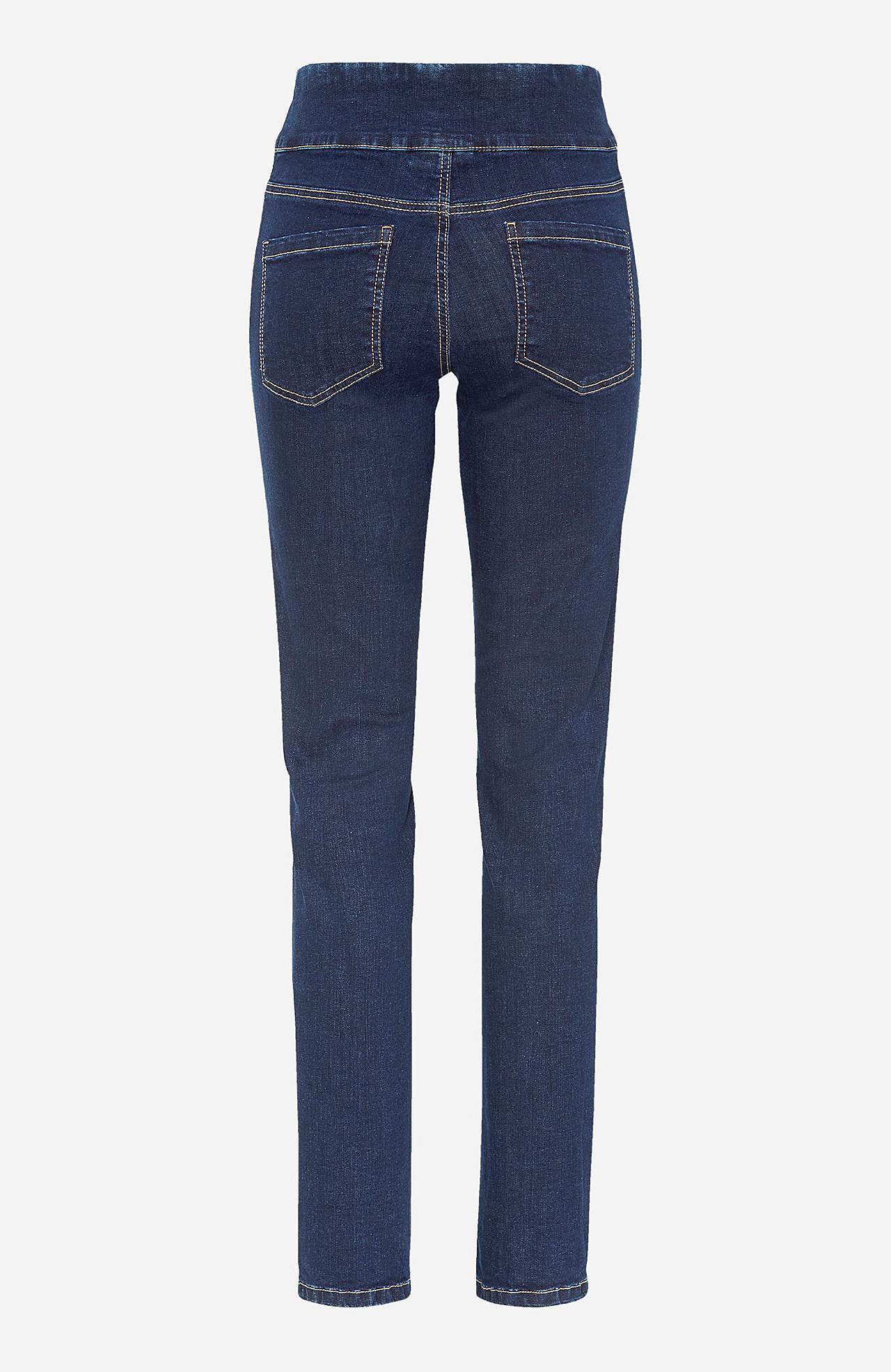 Elastisk jegging med høj elastisk talje