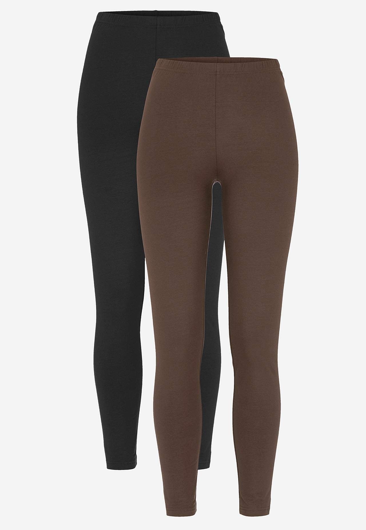 Leggings i bomuld Fia 2-pack