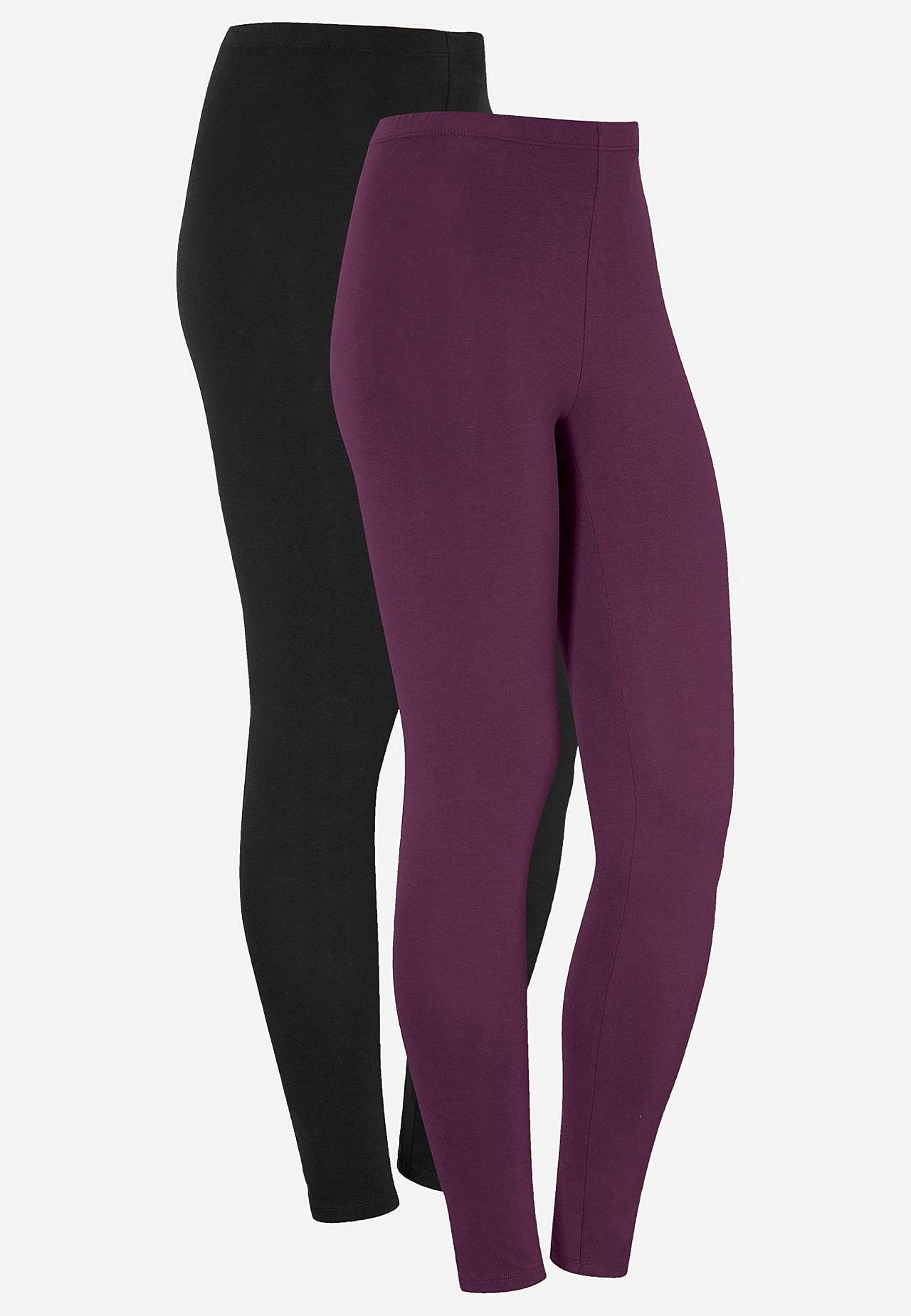Leggings i bomuld Fia 2-pack