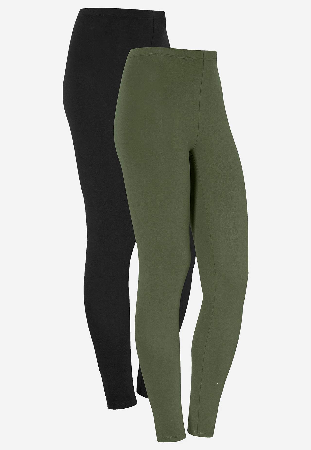 Leggings i bomuld Fia 2-pack