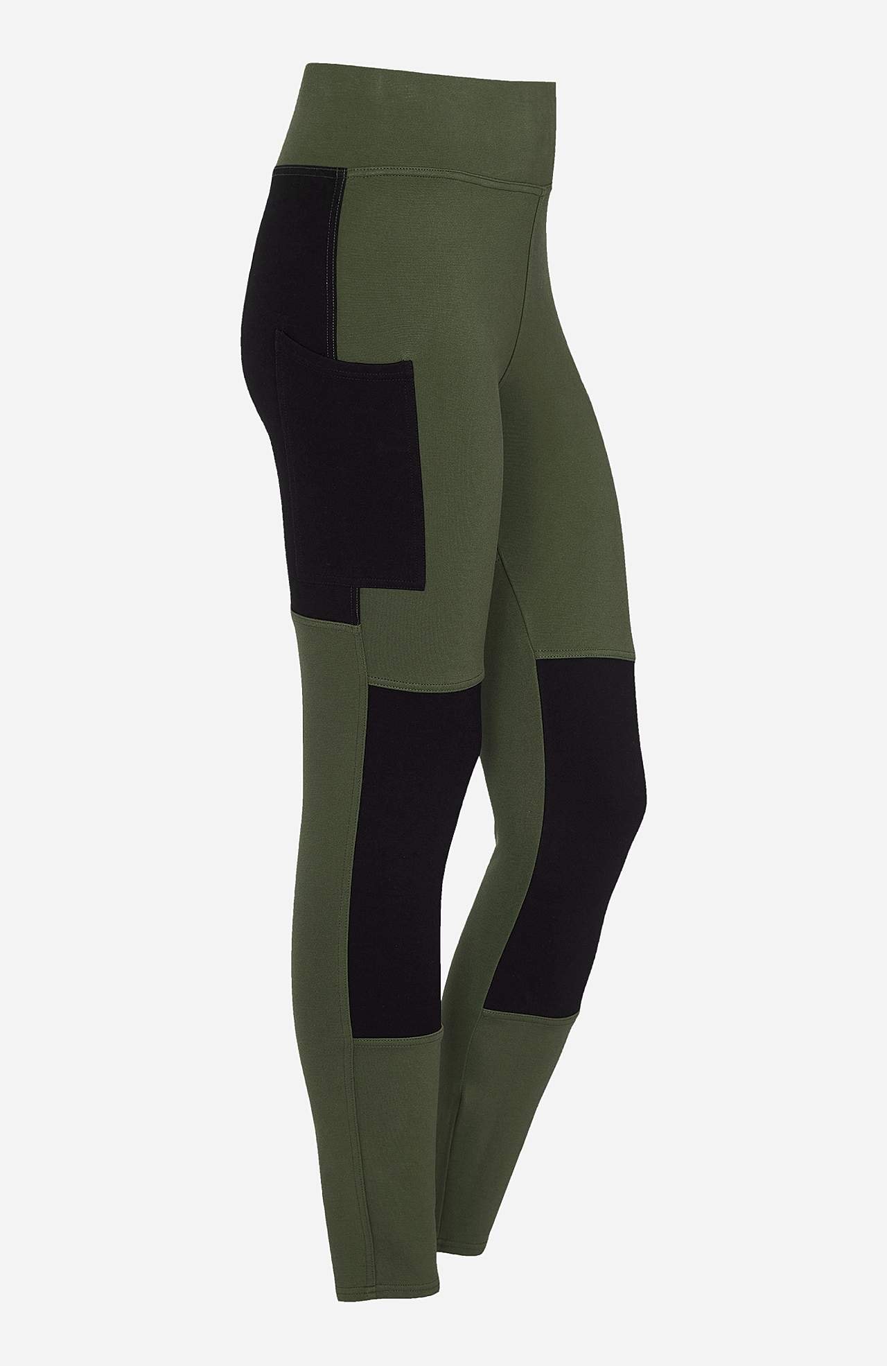 Leggings med sidelommer