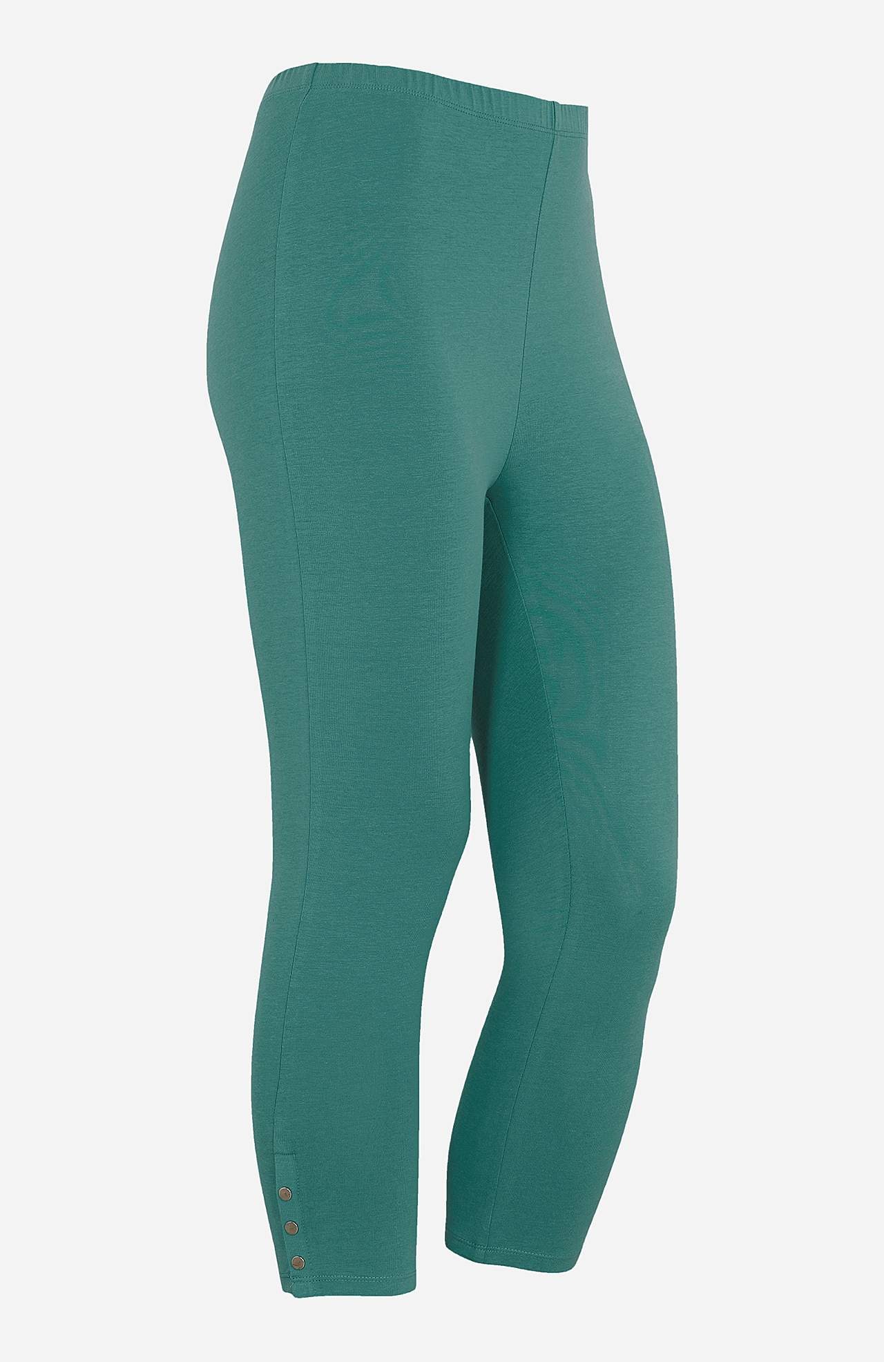Capri leggings med dejlige knapdetaljer Milly 2-pack