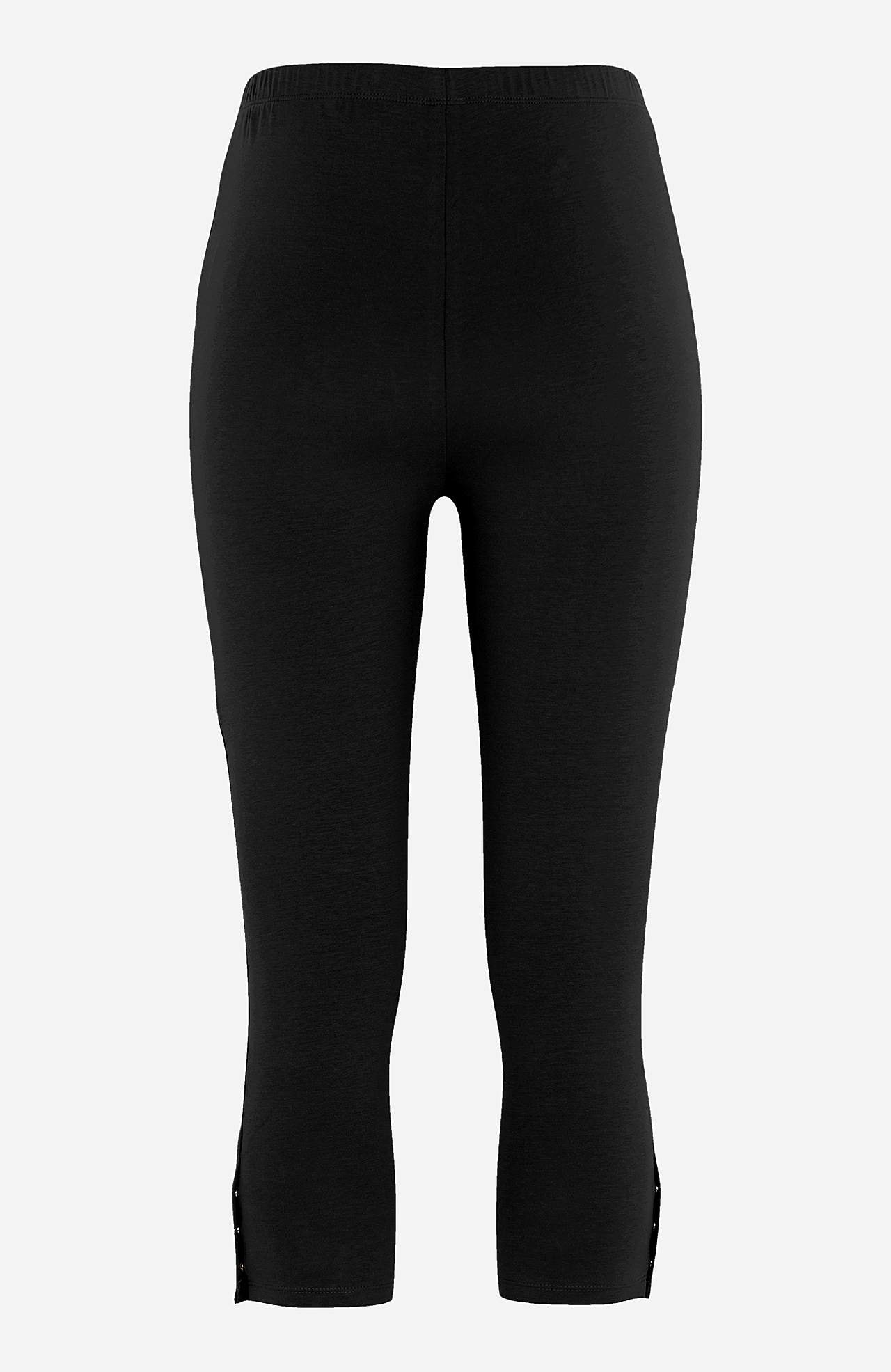 Capri leggings med dejlige knapdetaljer Milly 2-pack