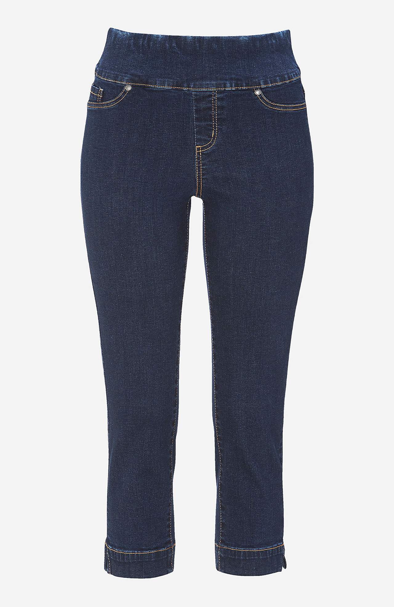 Superkomfortable caprijeggings i denim Elin
