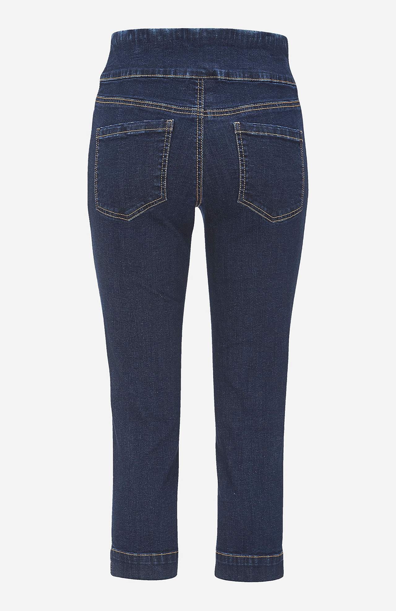 Superkomfortable caprijeggings i denim Elin