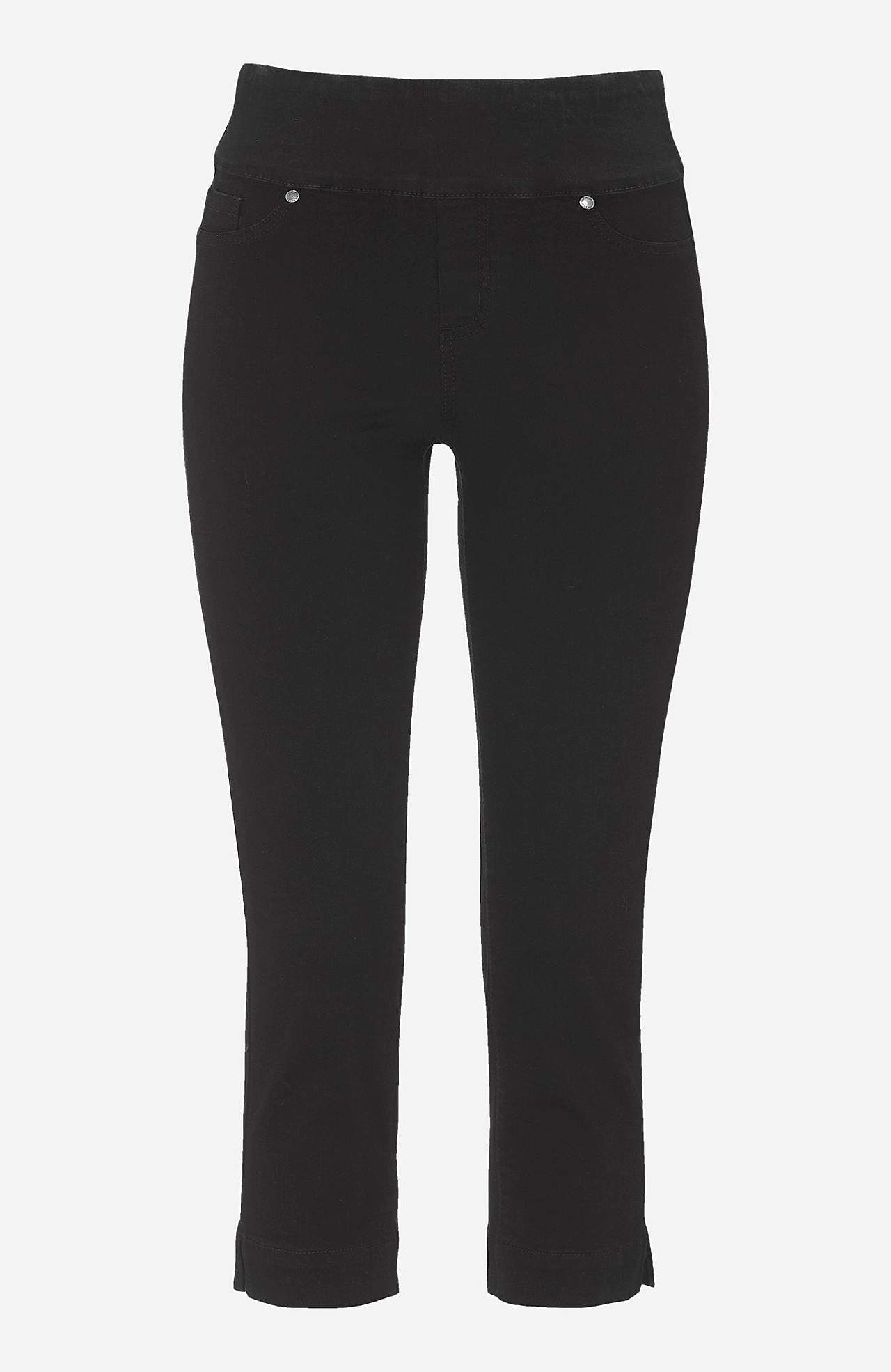 Superkomfortable caprijeggings i denim Elin