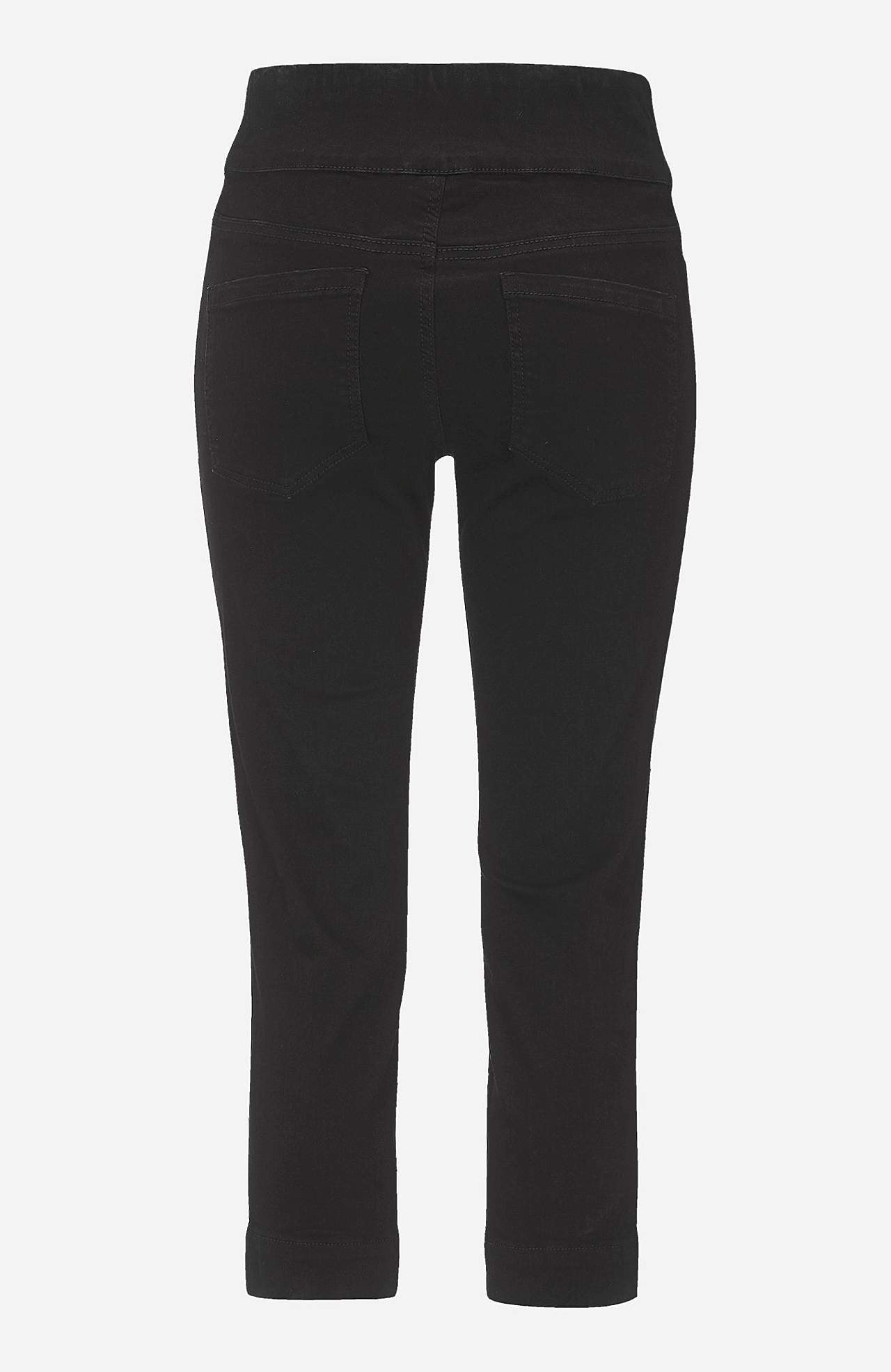 Superkomfortable caprijeggings i denim Elin