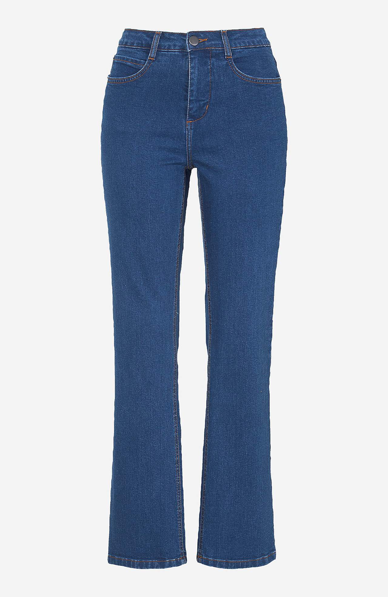 Lige jeans i økologisk bomuld Nissan