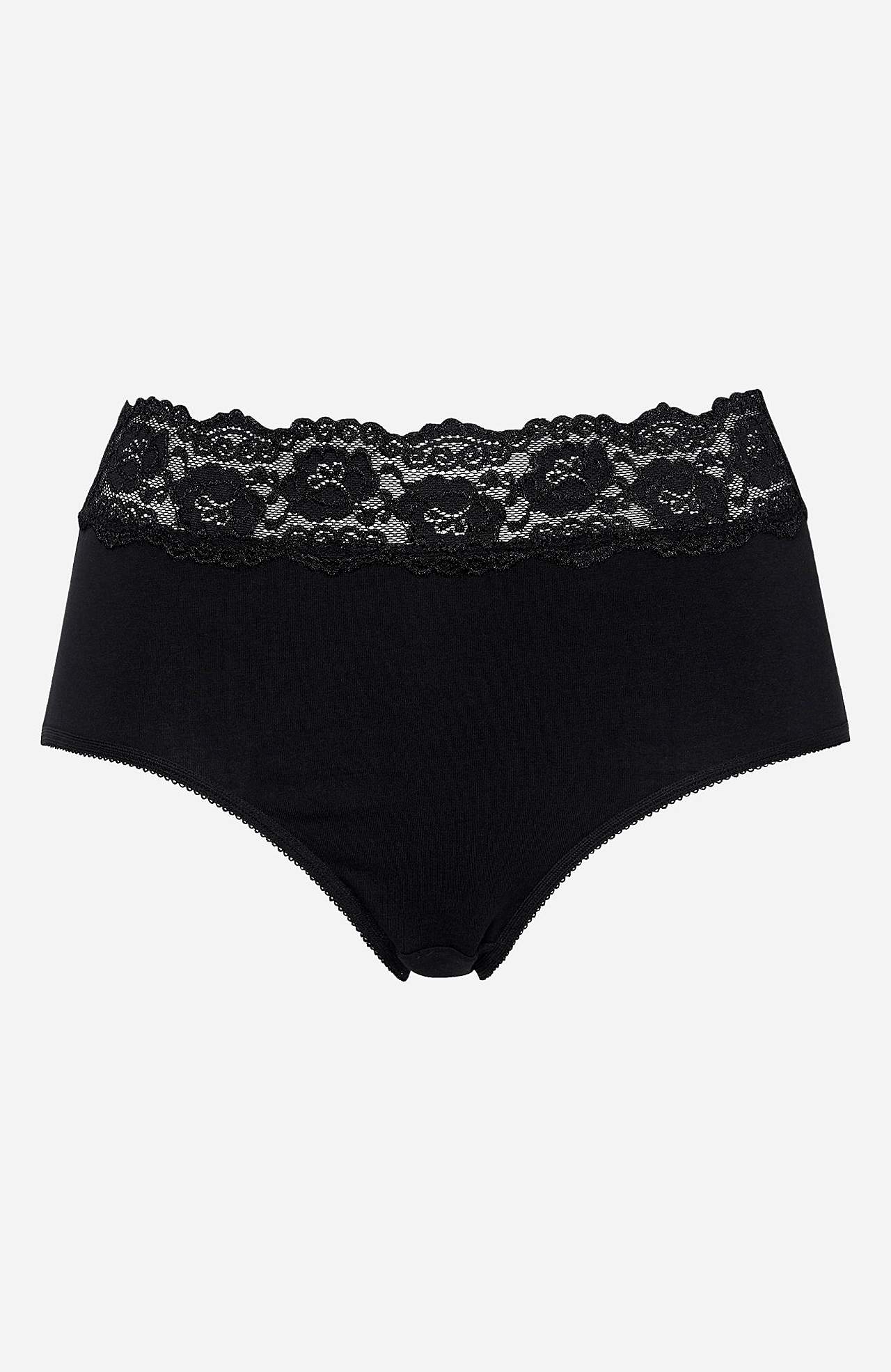 Miditrusse i bomuld 4-pack
