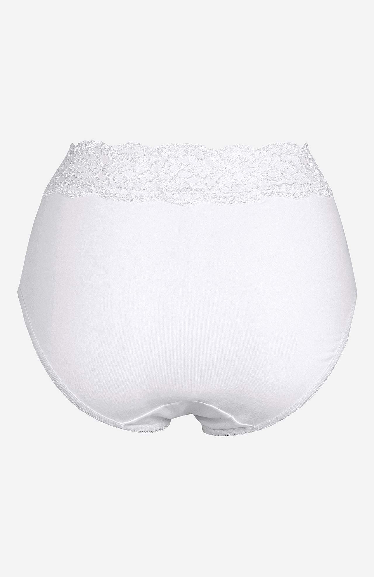 Miditrusse i bomuld 4-pack