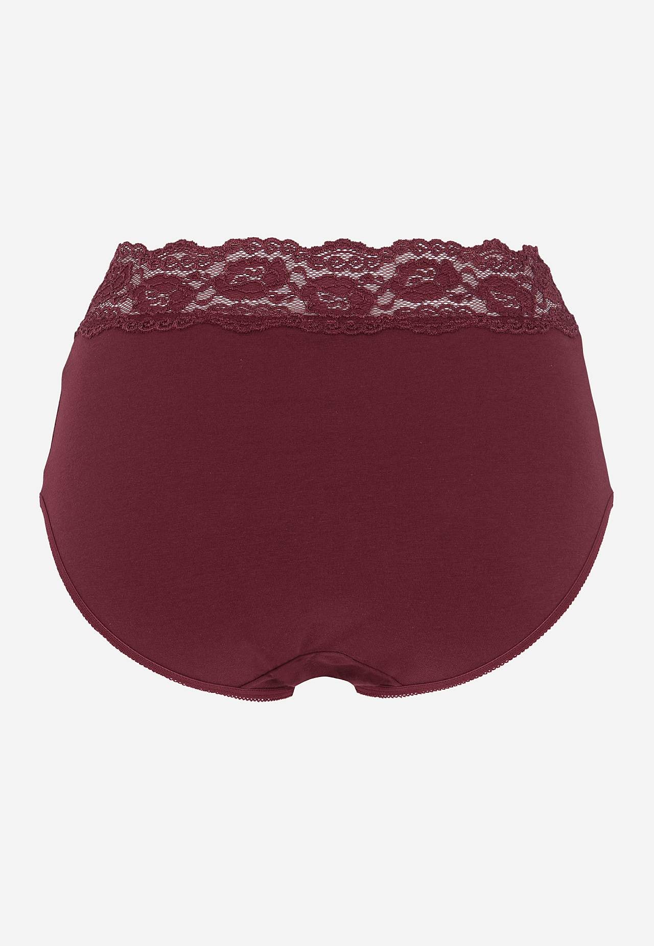 Miditrusse i bomuld 4-pack