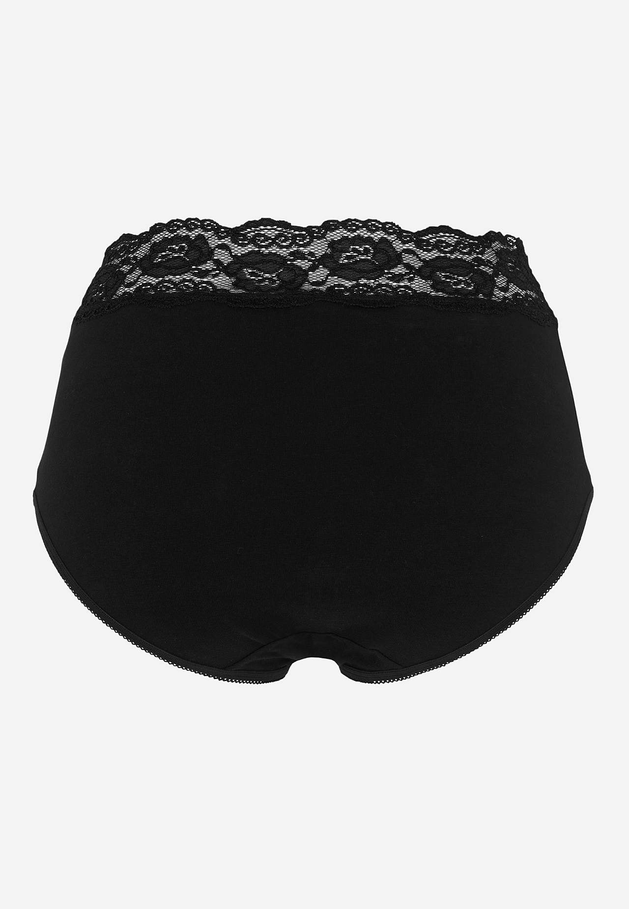 Miditrusse i bomuld 4-pack