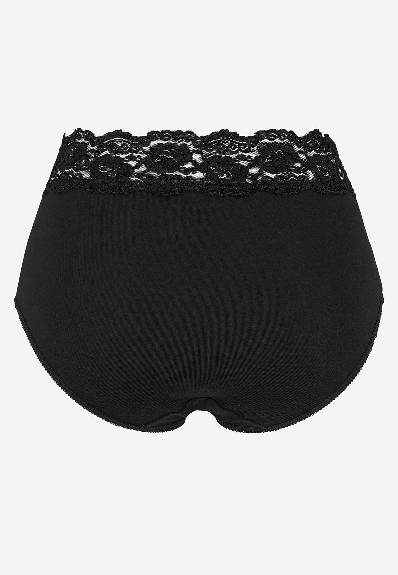 Miditrusse i bomuld 4-pack