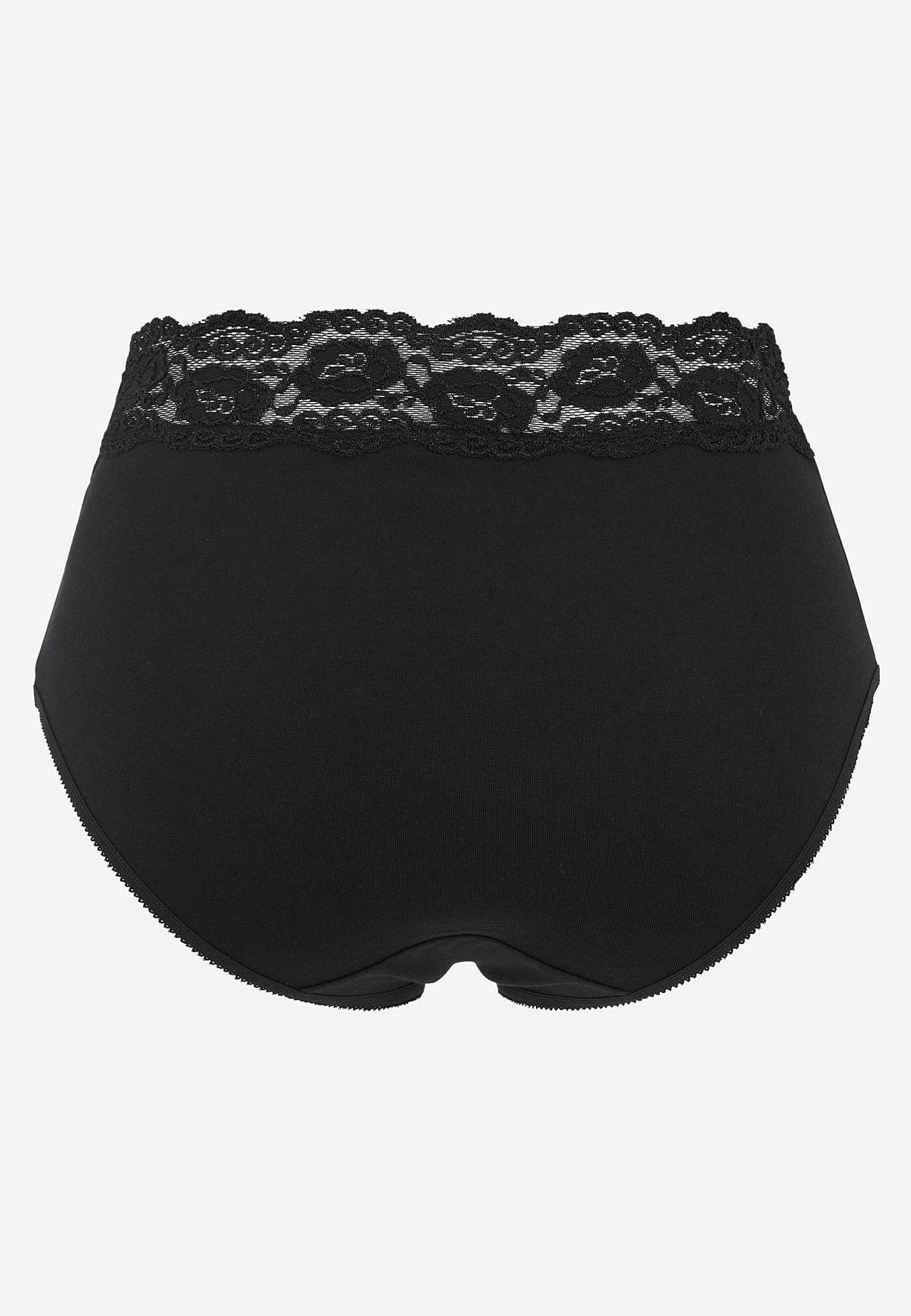 Miditrusse i bomuld 4-pack