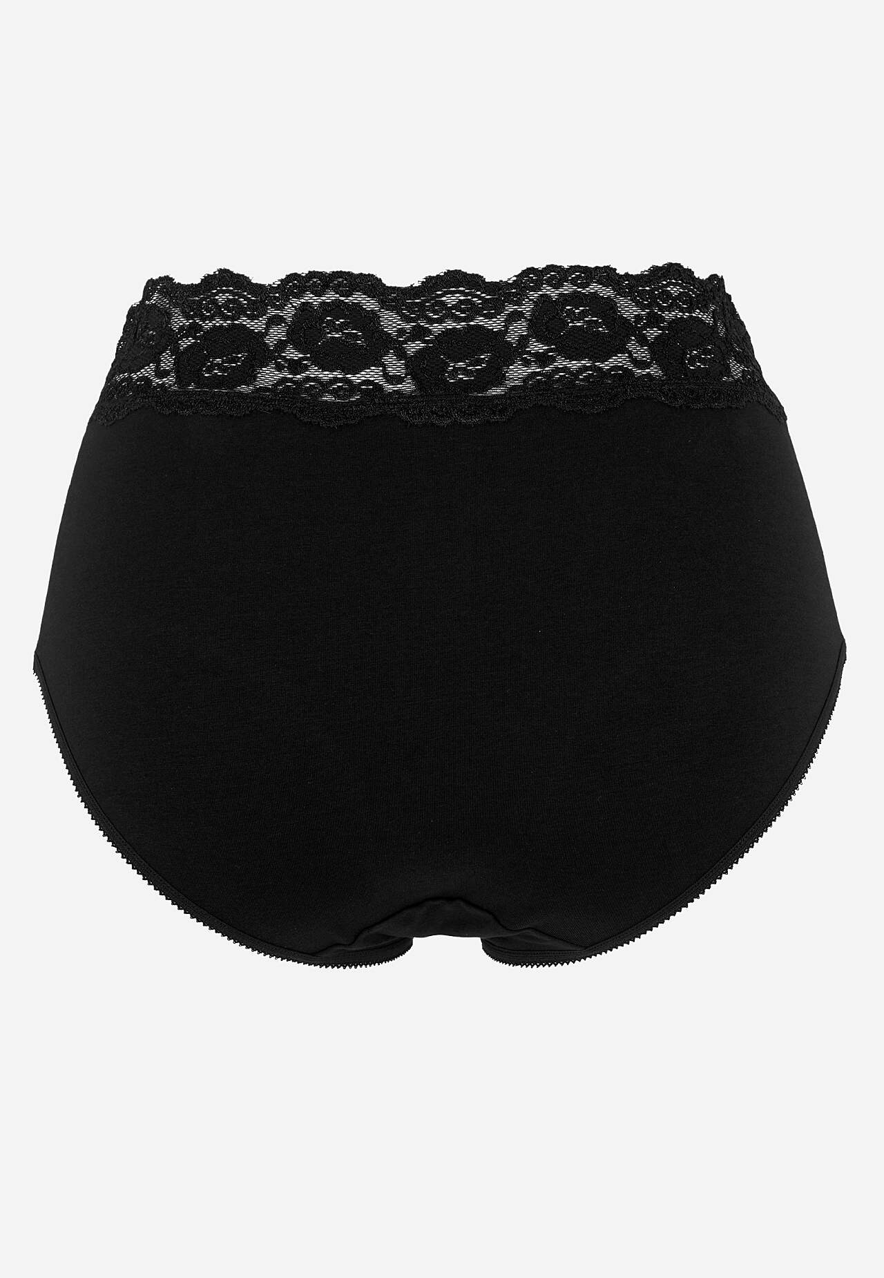 Miditrusse i bomuld 4-pack