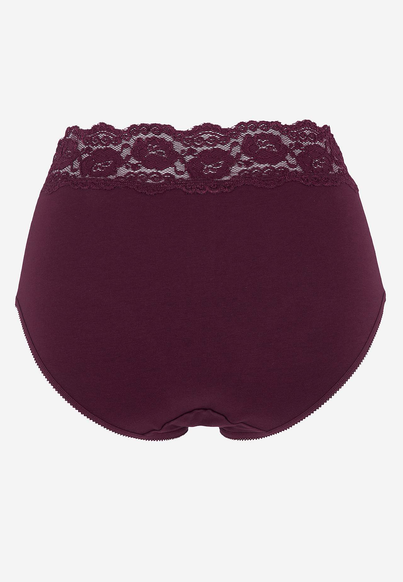 Miditrusse i bomuld 4-pack