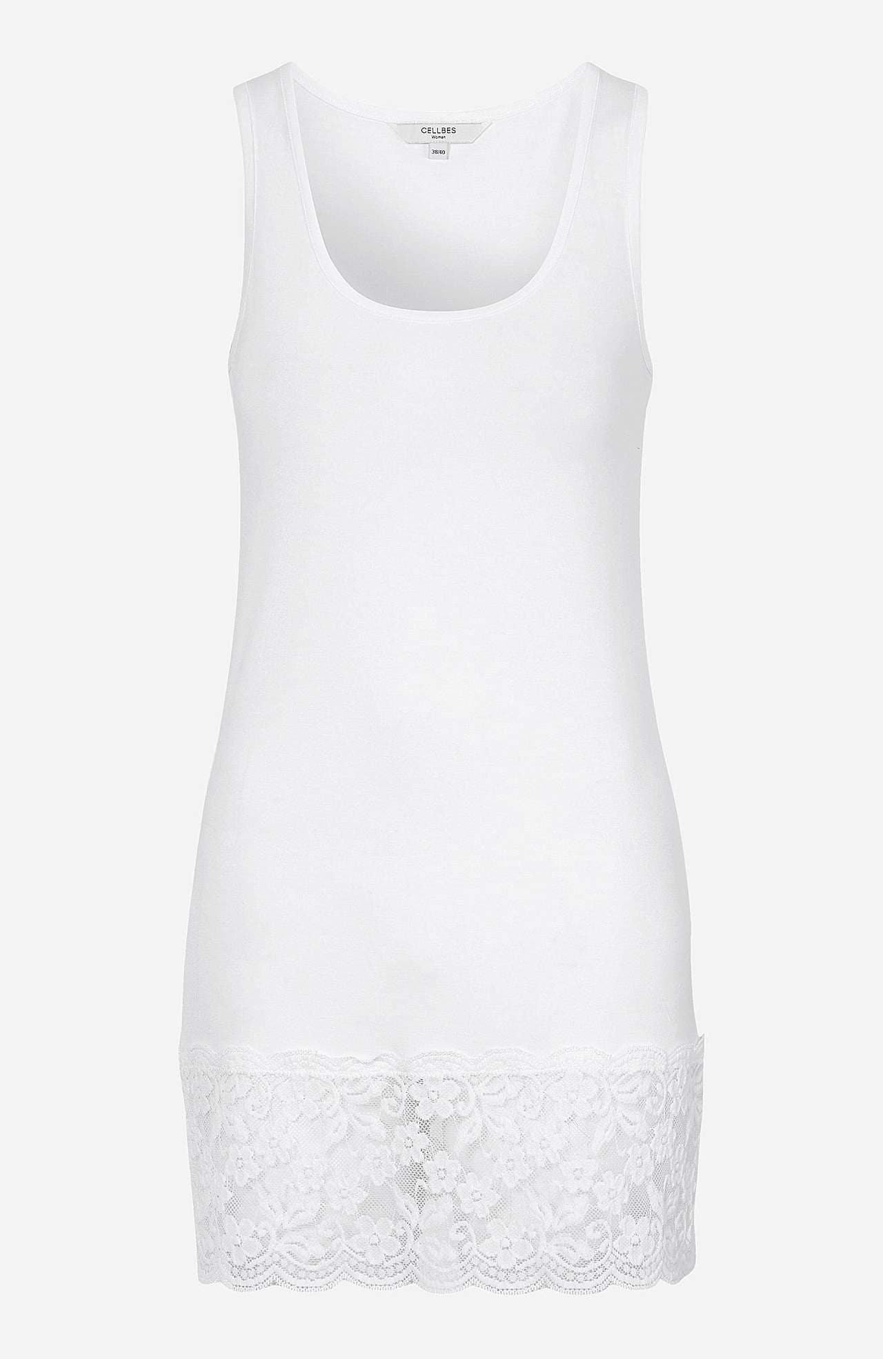 Singlet med smuk blonde