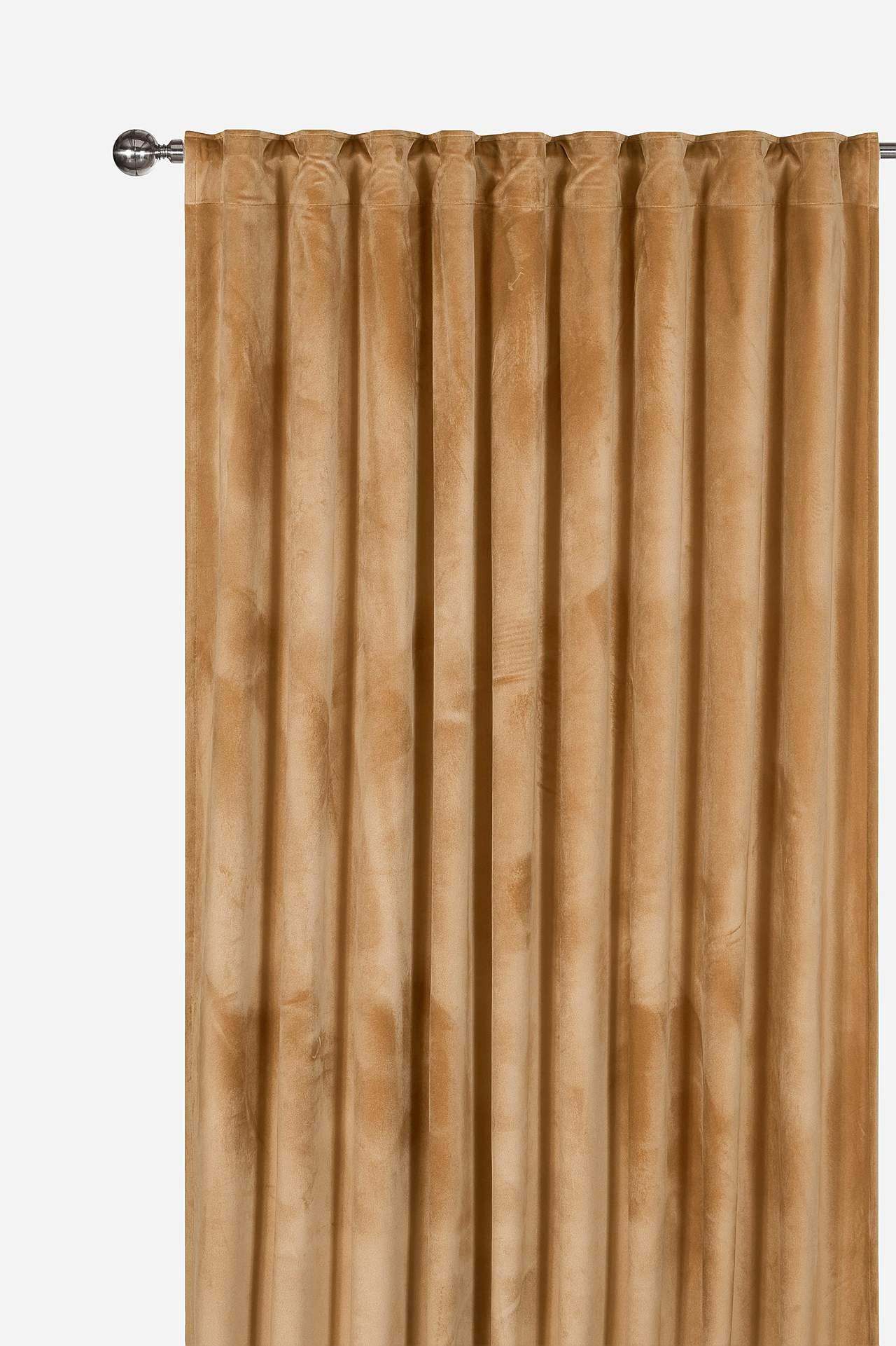 Gardinlængde fløjl 2-pack