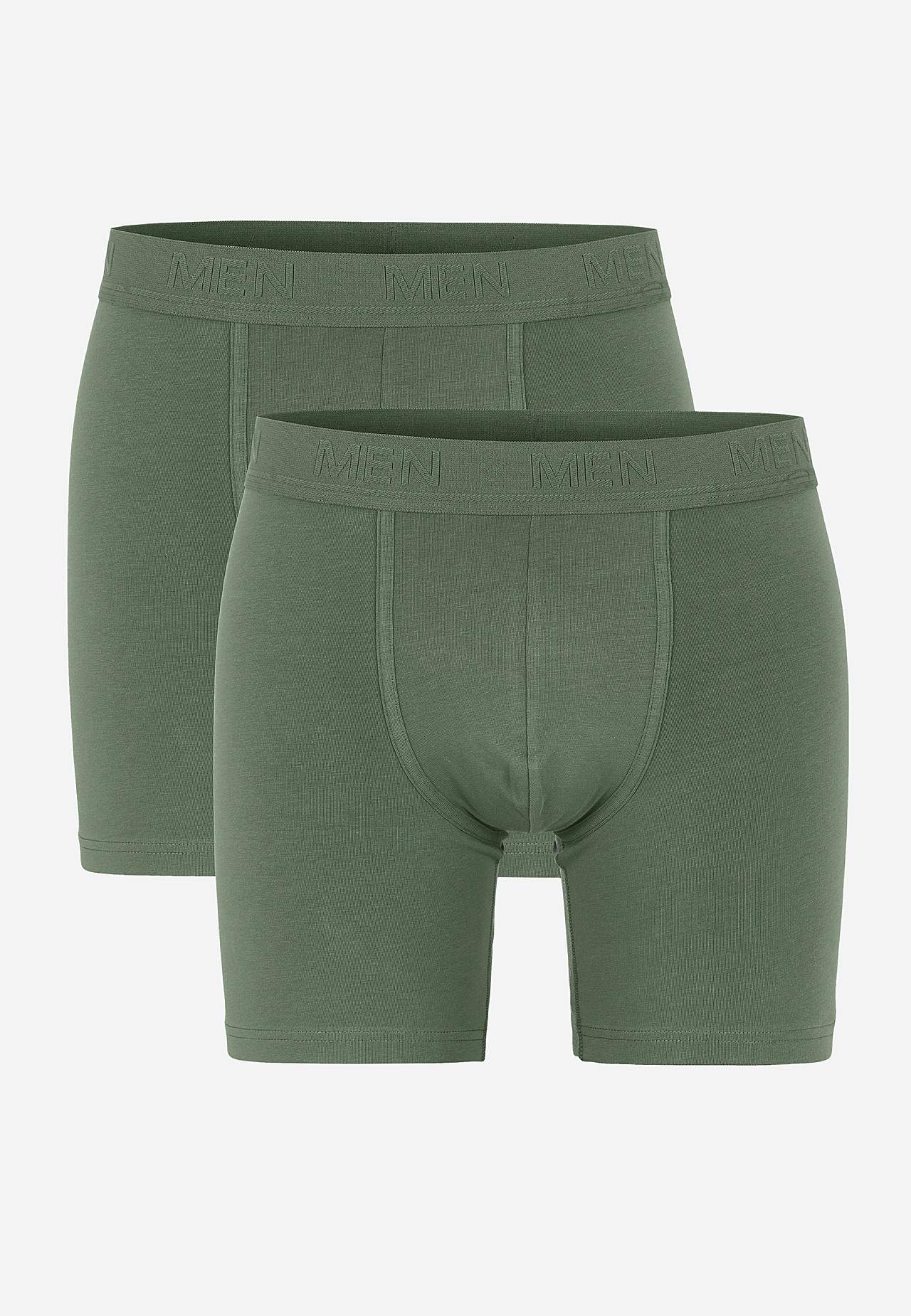 Boksershorts med længere ben 2-pack