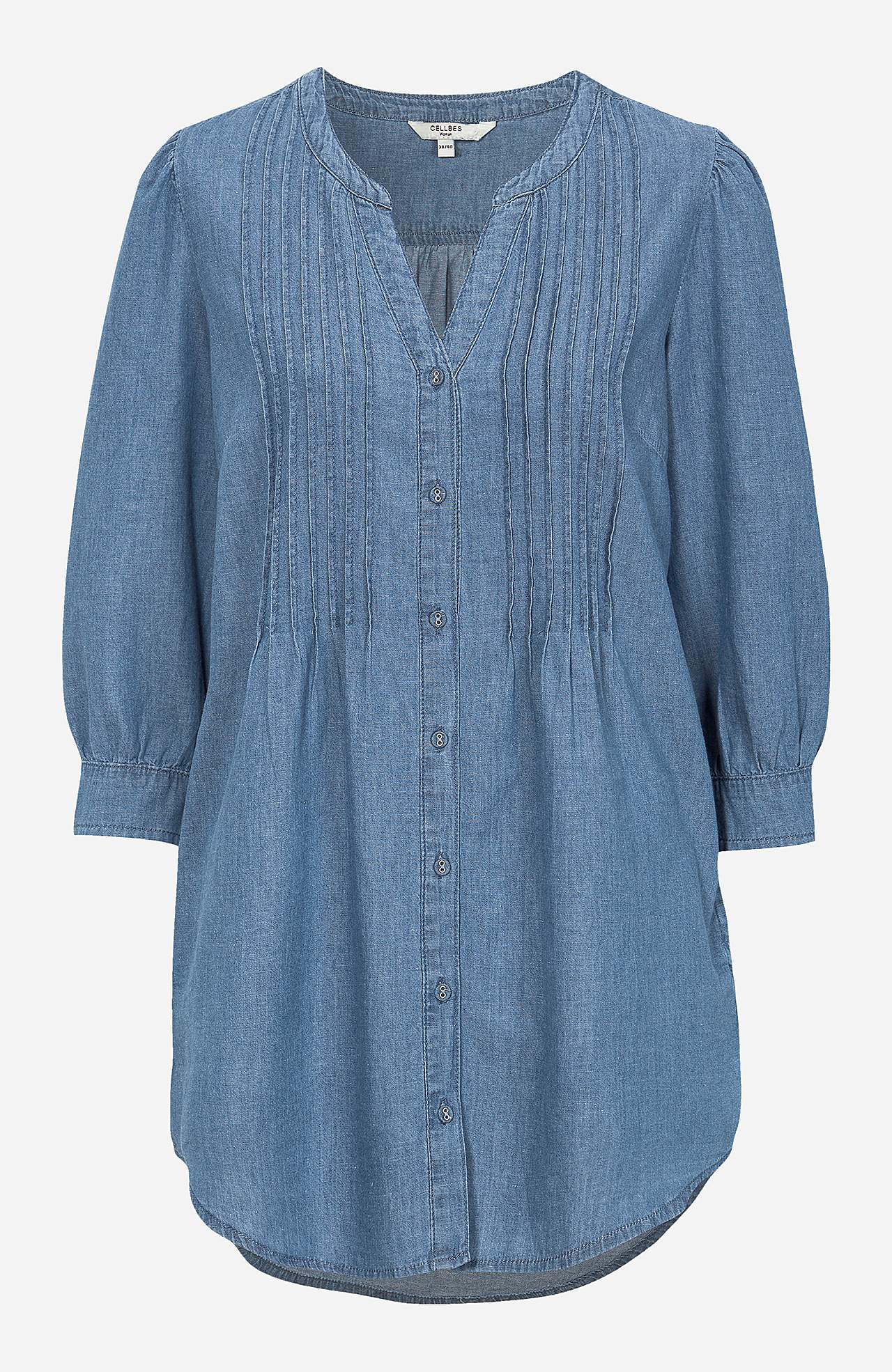 Tunika i denim Eivor