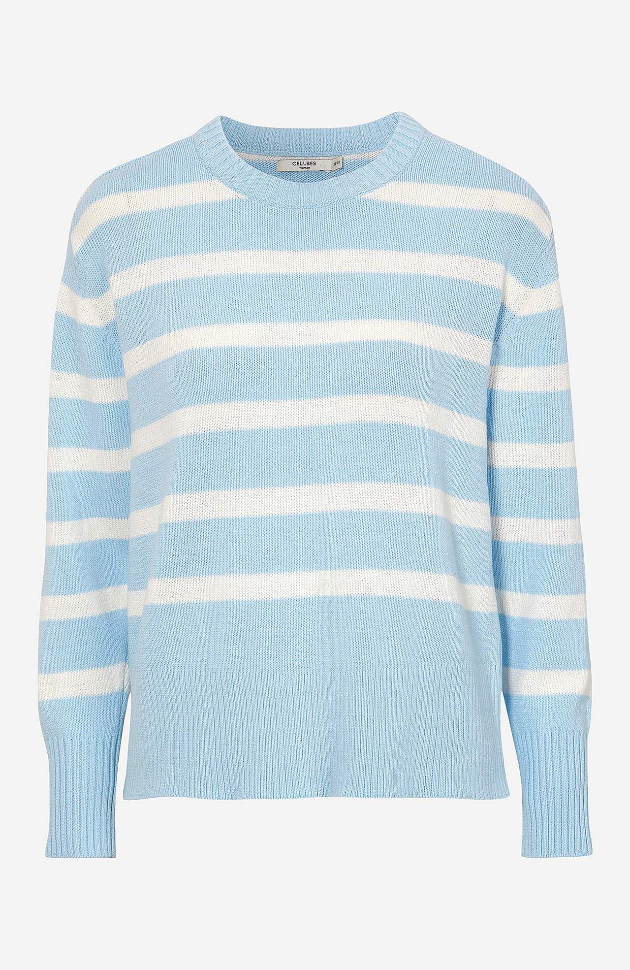 Stribet, kort trøje Filippa