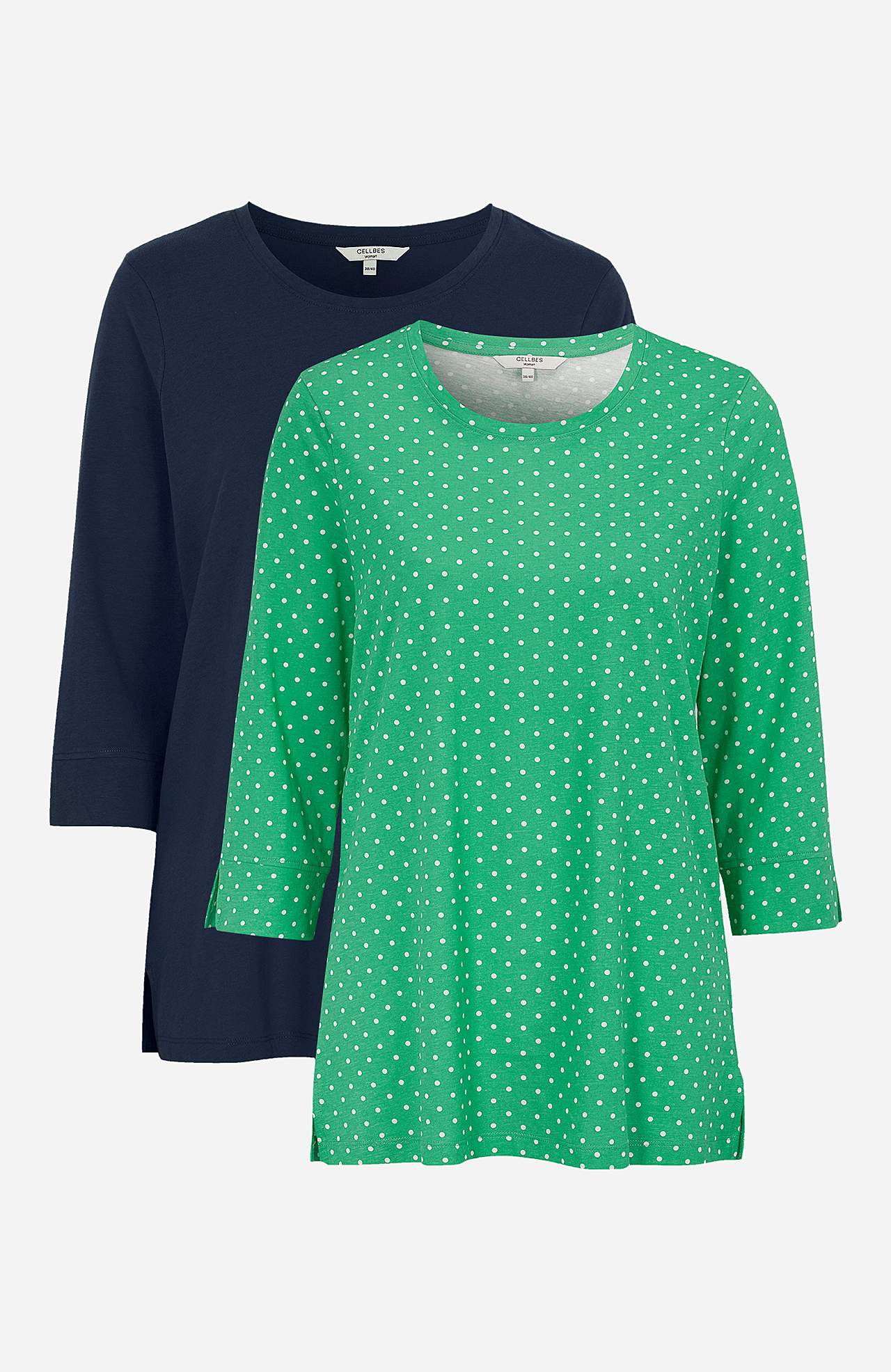 Blød jerseytop Agnes 2-pack