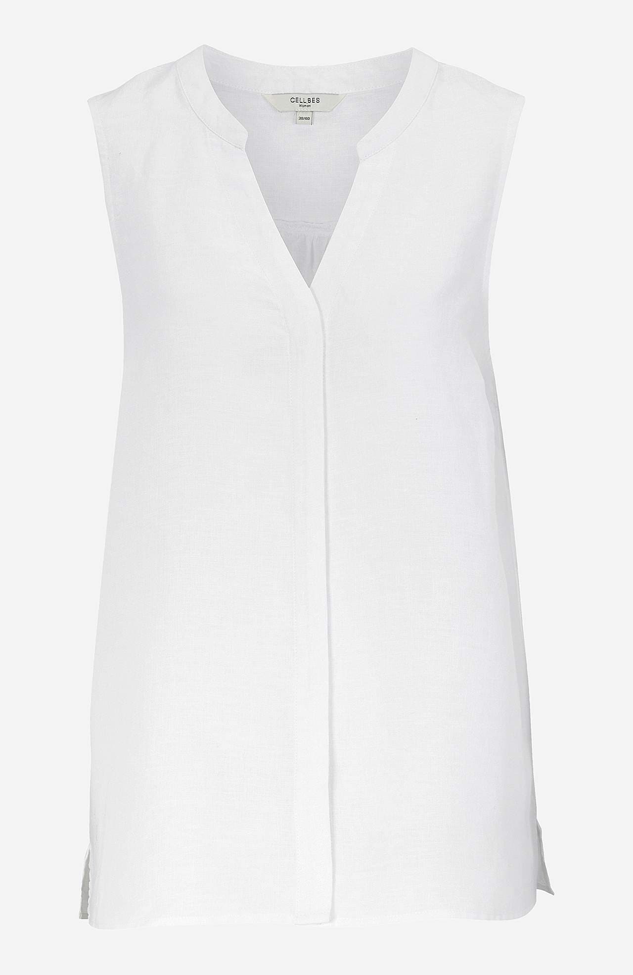 Hørbluse Premium med ærmeløst design