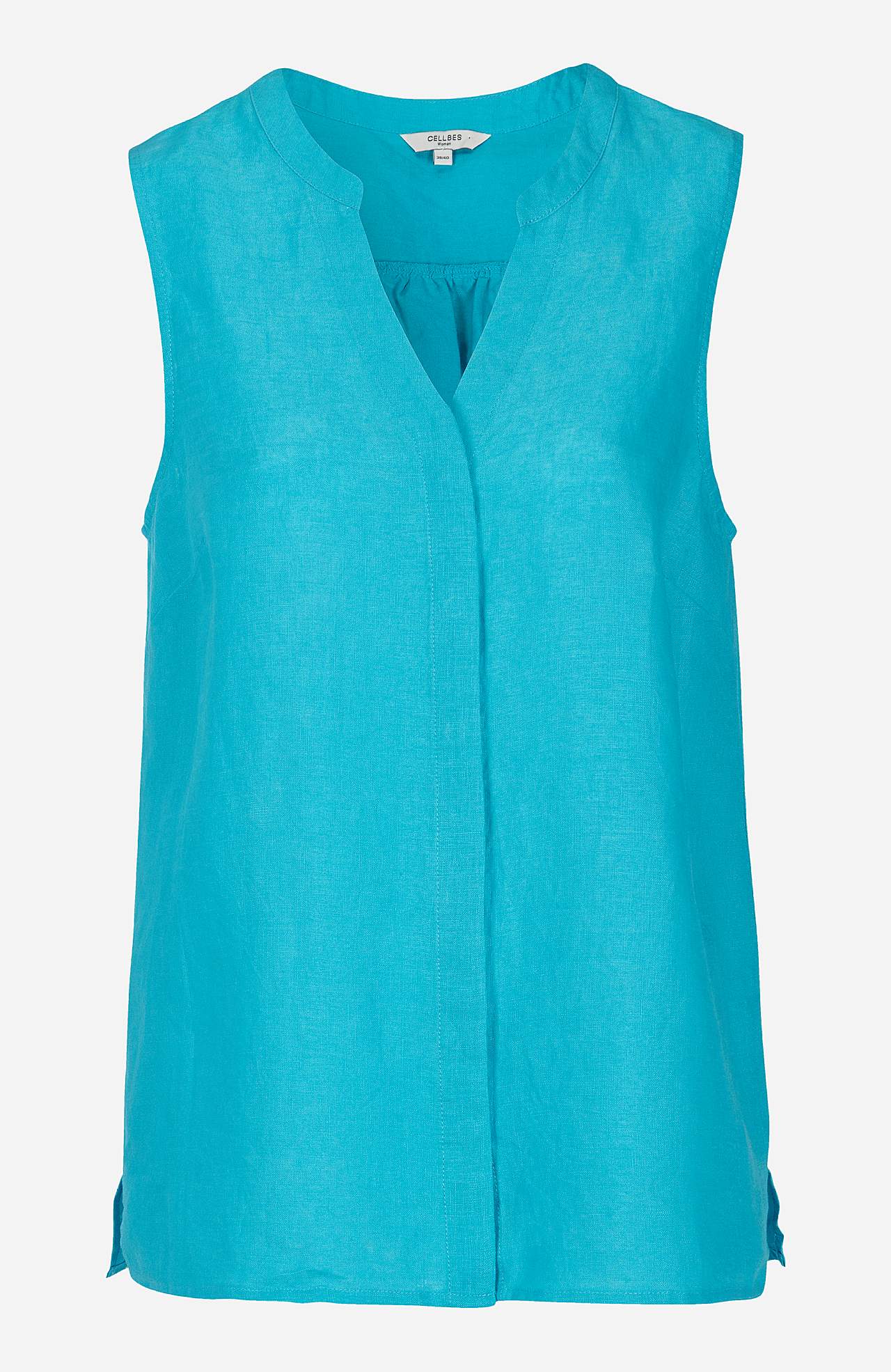 Hørbluse Premium med ærmeløst design