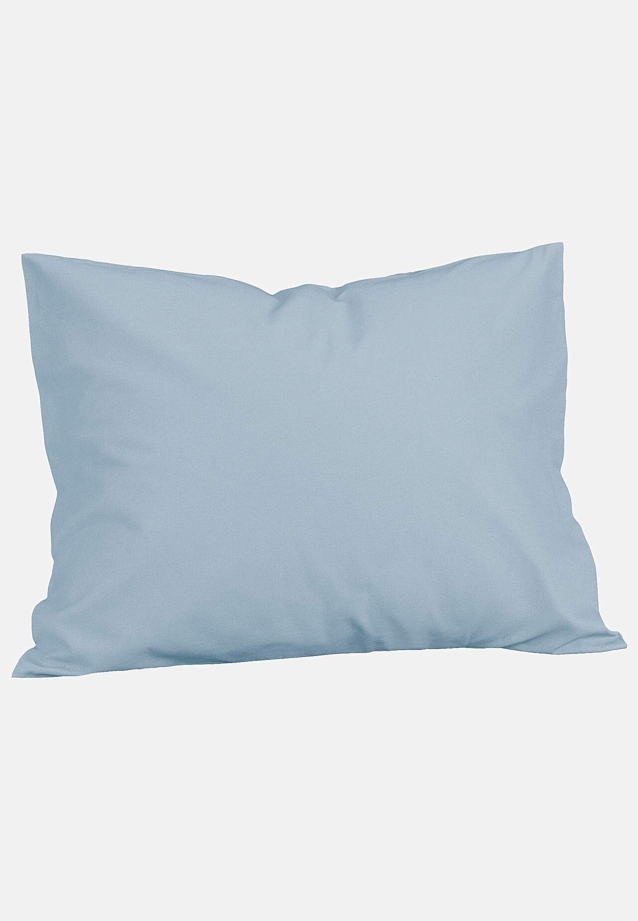 Ensfarvet pudebetræk 50x60 cm 50x60 cm 2-pack