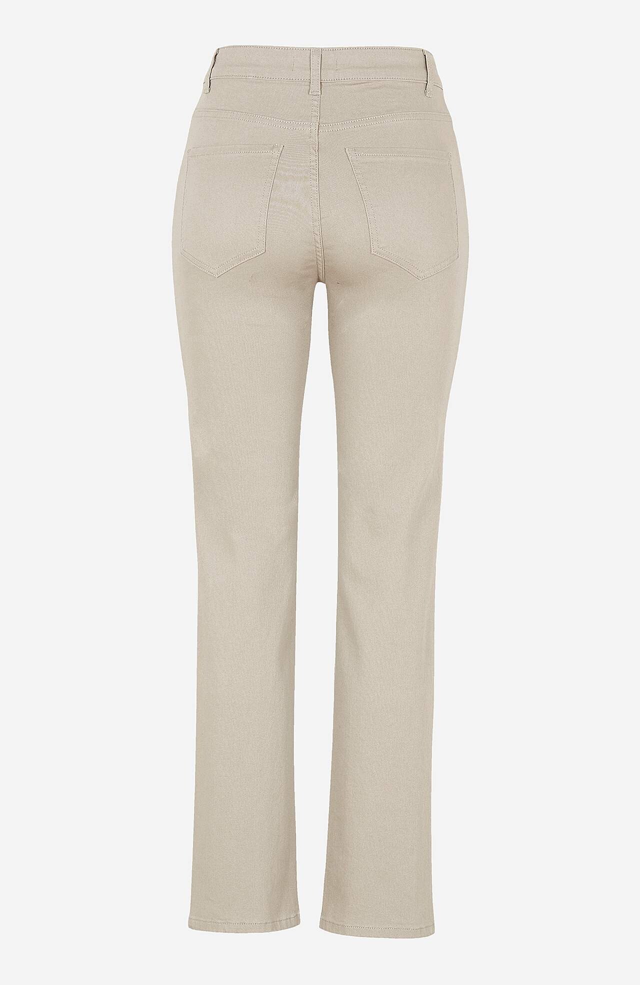 Lige jeans med design med fem lommer Linnea