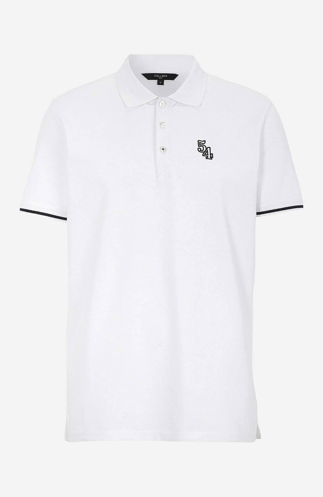 T-shirt med krave