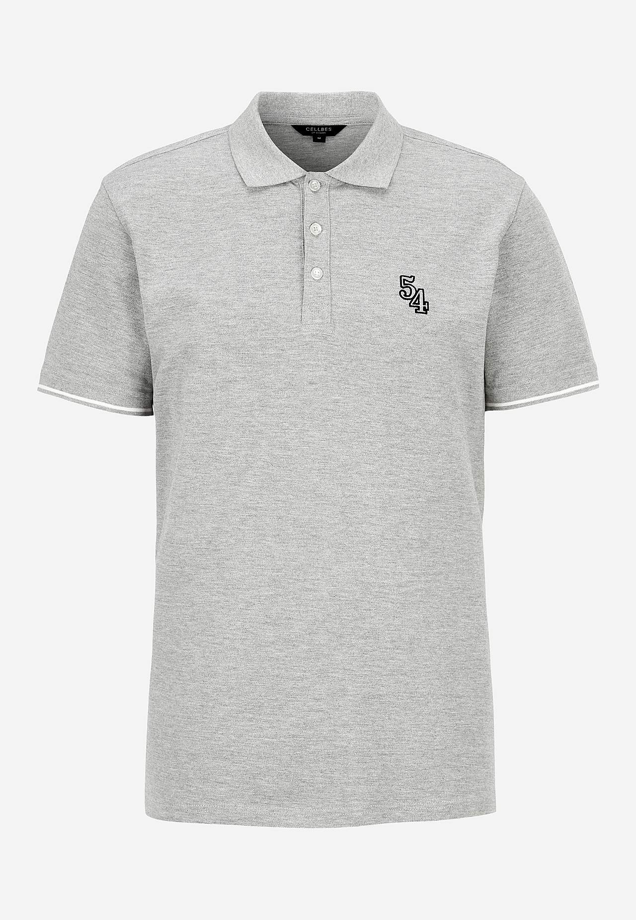 T-shirt med krave
