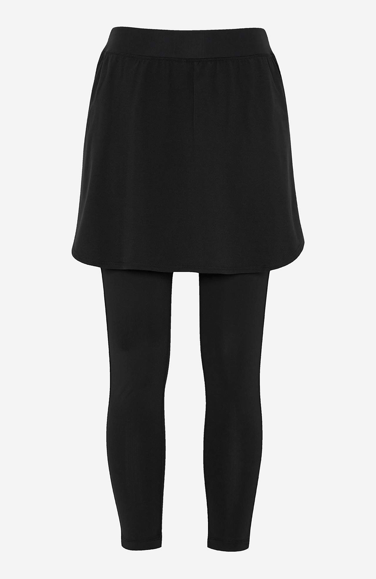 Træningstights med nederdel