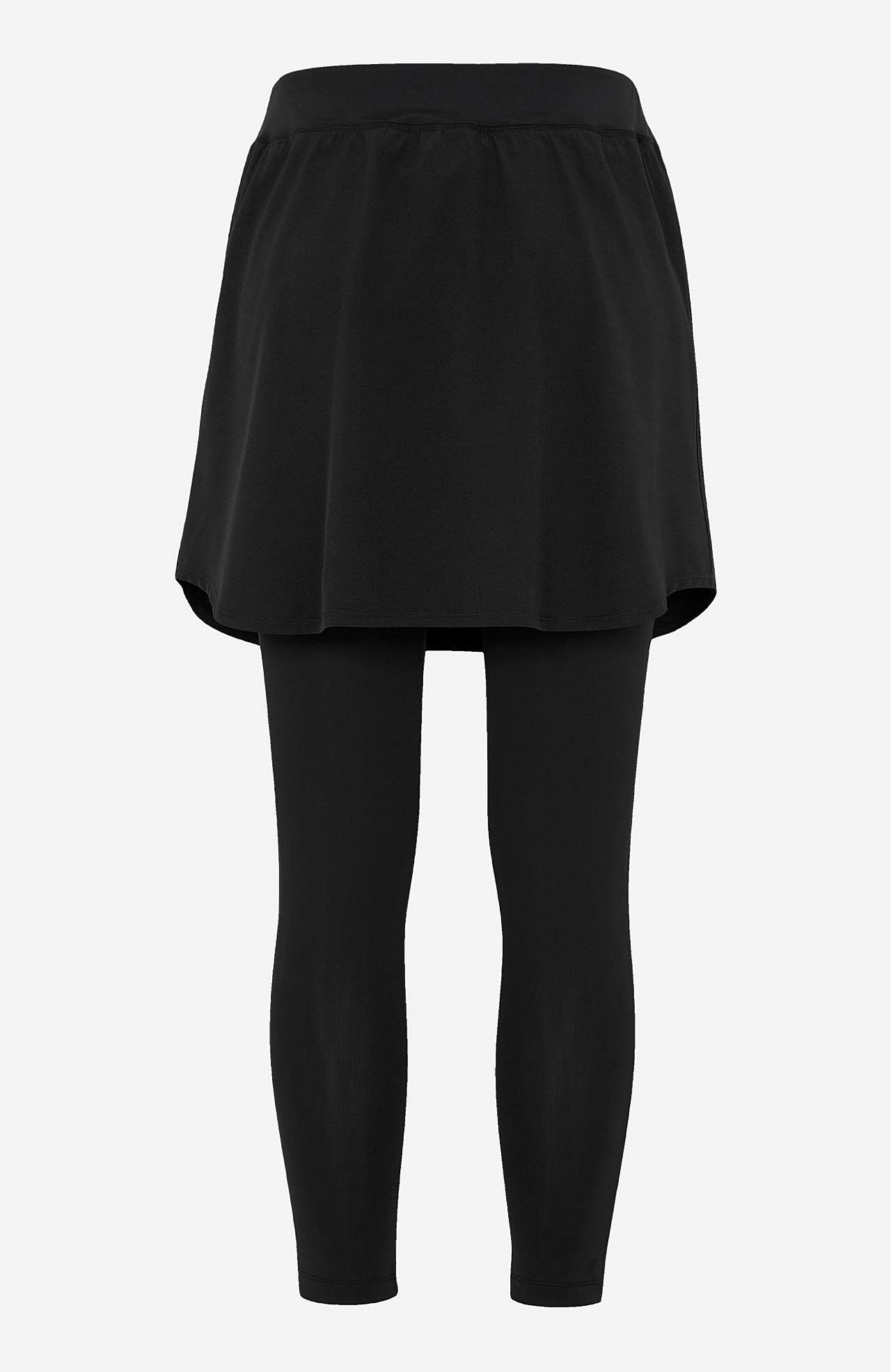 Træningstights med nederdel