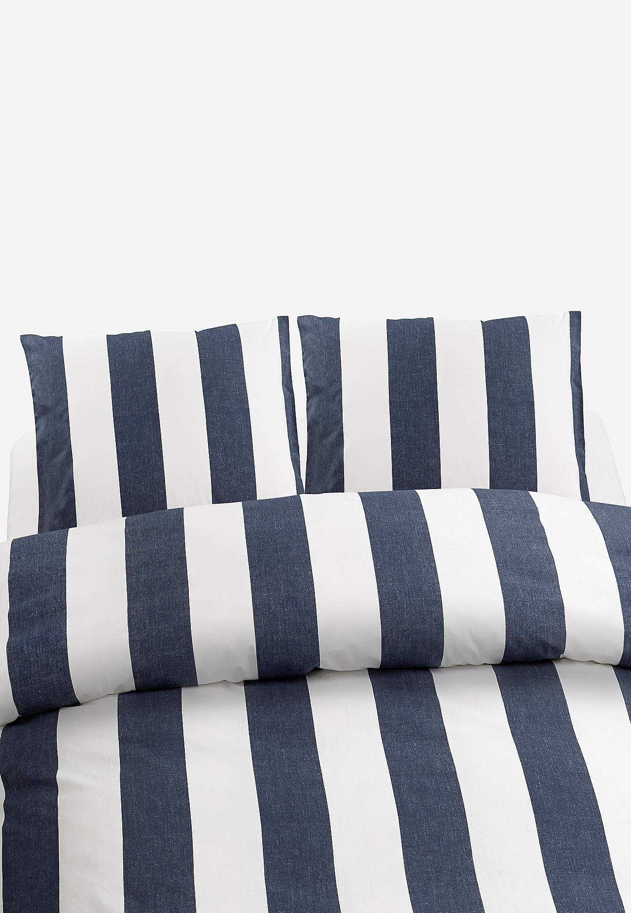Sengesæt 220x210 cm Block stripe kingsize
