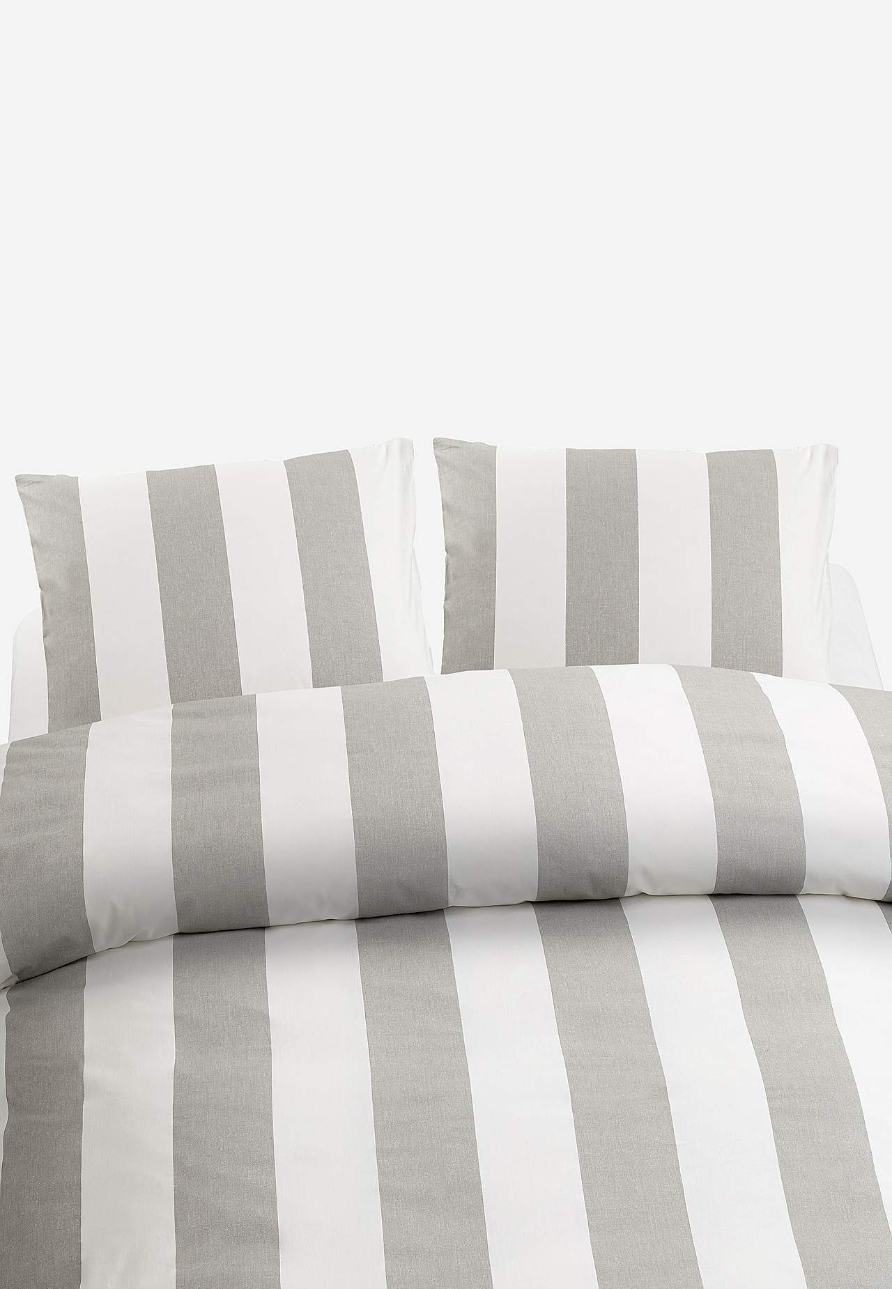 Sengesæt 220x210 cm Block stripe kingsize