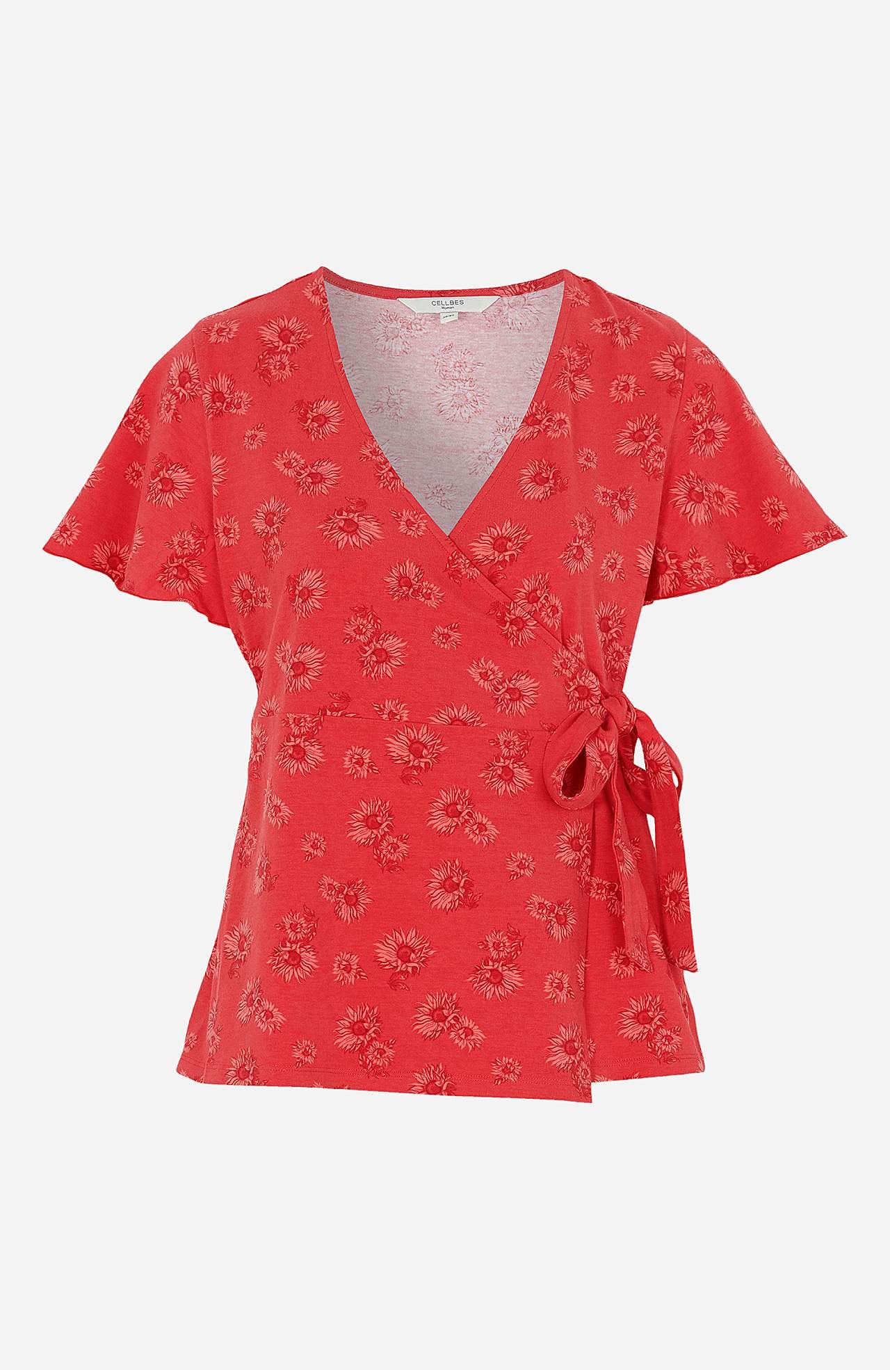 Blomstret slå-om top